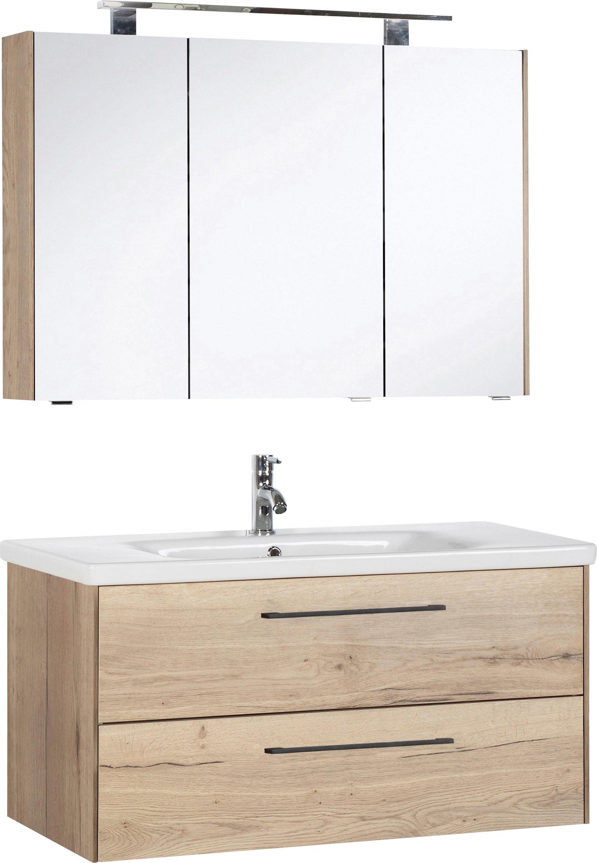 Saphir Badmöbel-Set "3400", (Set, 2 St.), Breite 100 cm günstig online kaufen