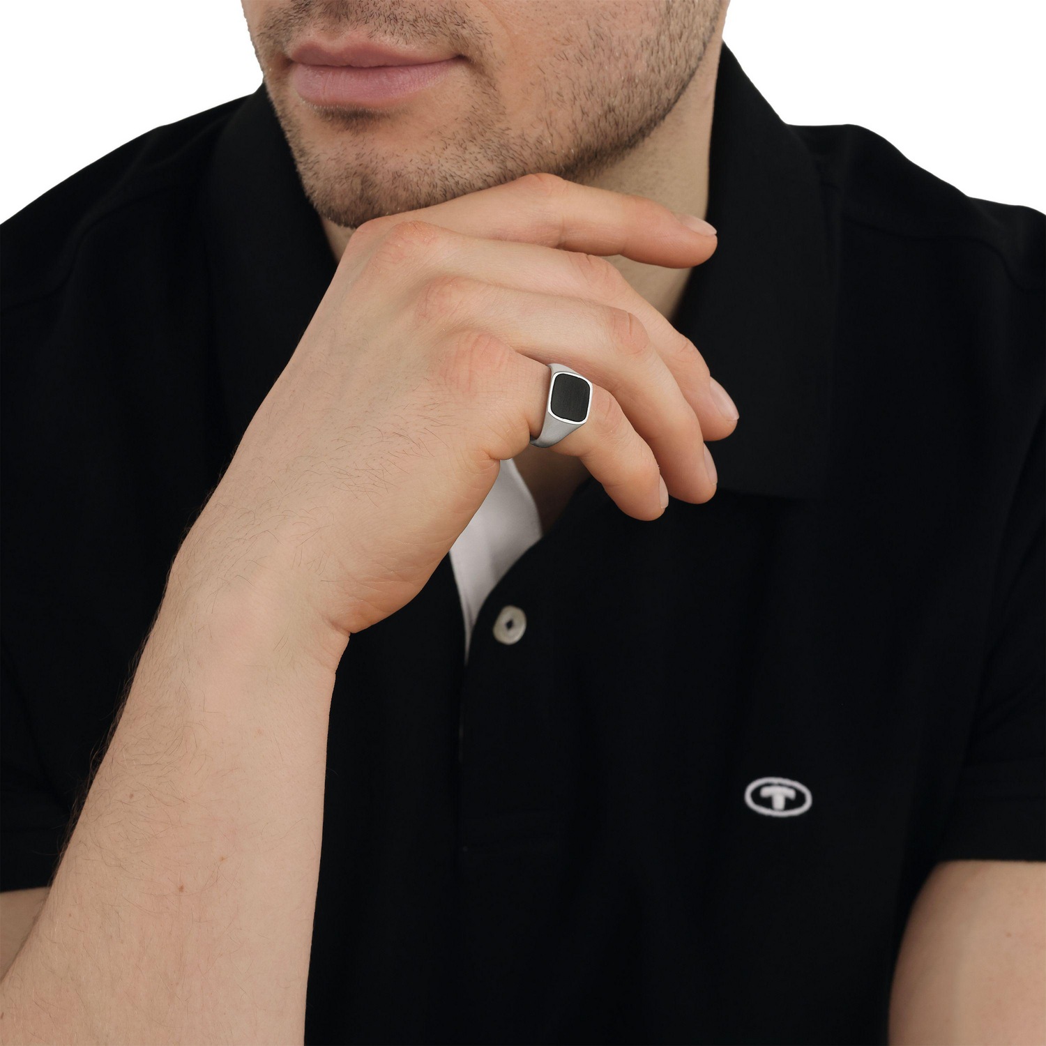 TOM TAILOR Siegelring mit Epoxy