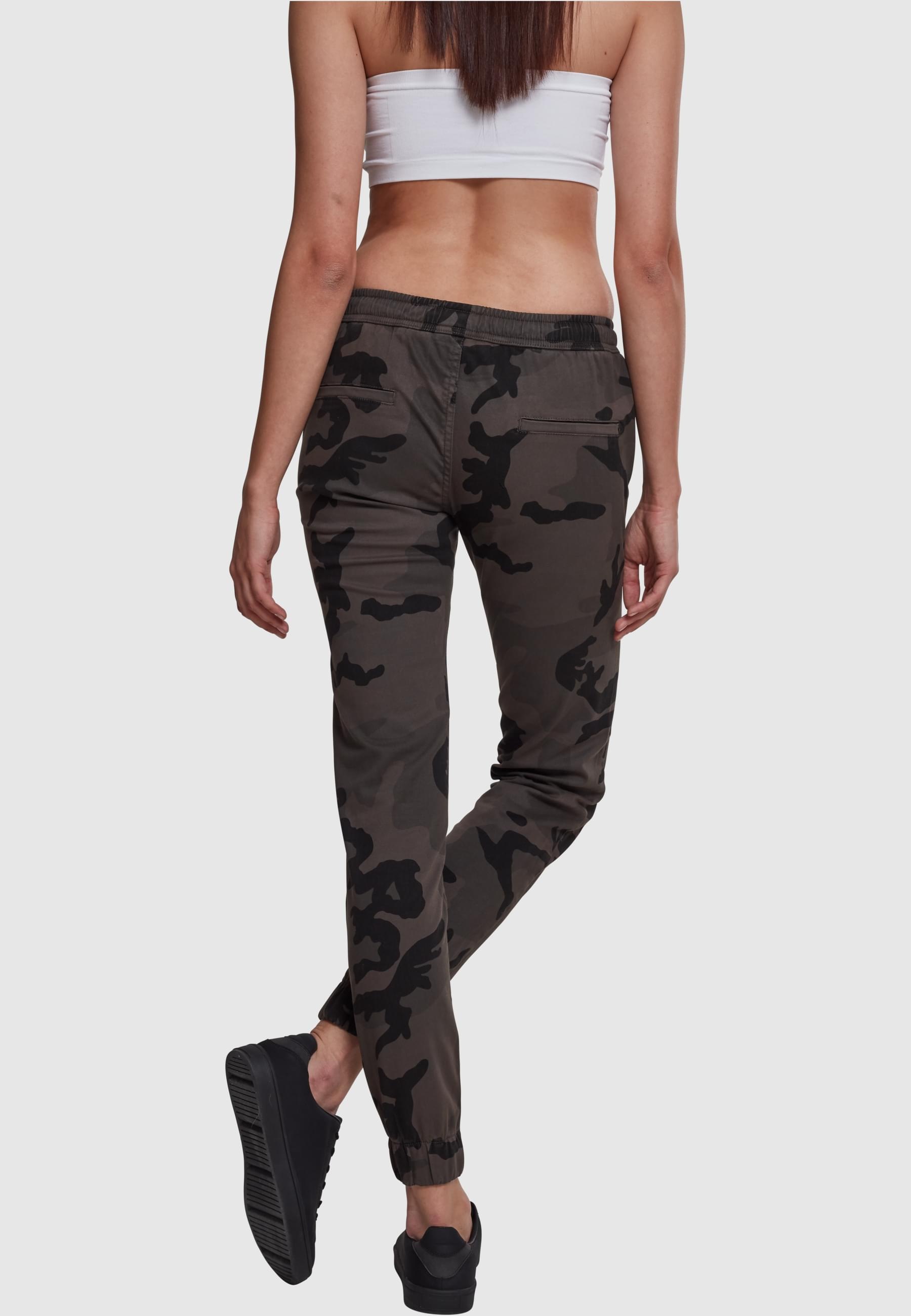 URBAN CLASSICS Cargohose »Urban Classics Damen Ladies Camo Jogging Pants«, (1 tlg.)
