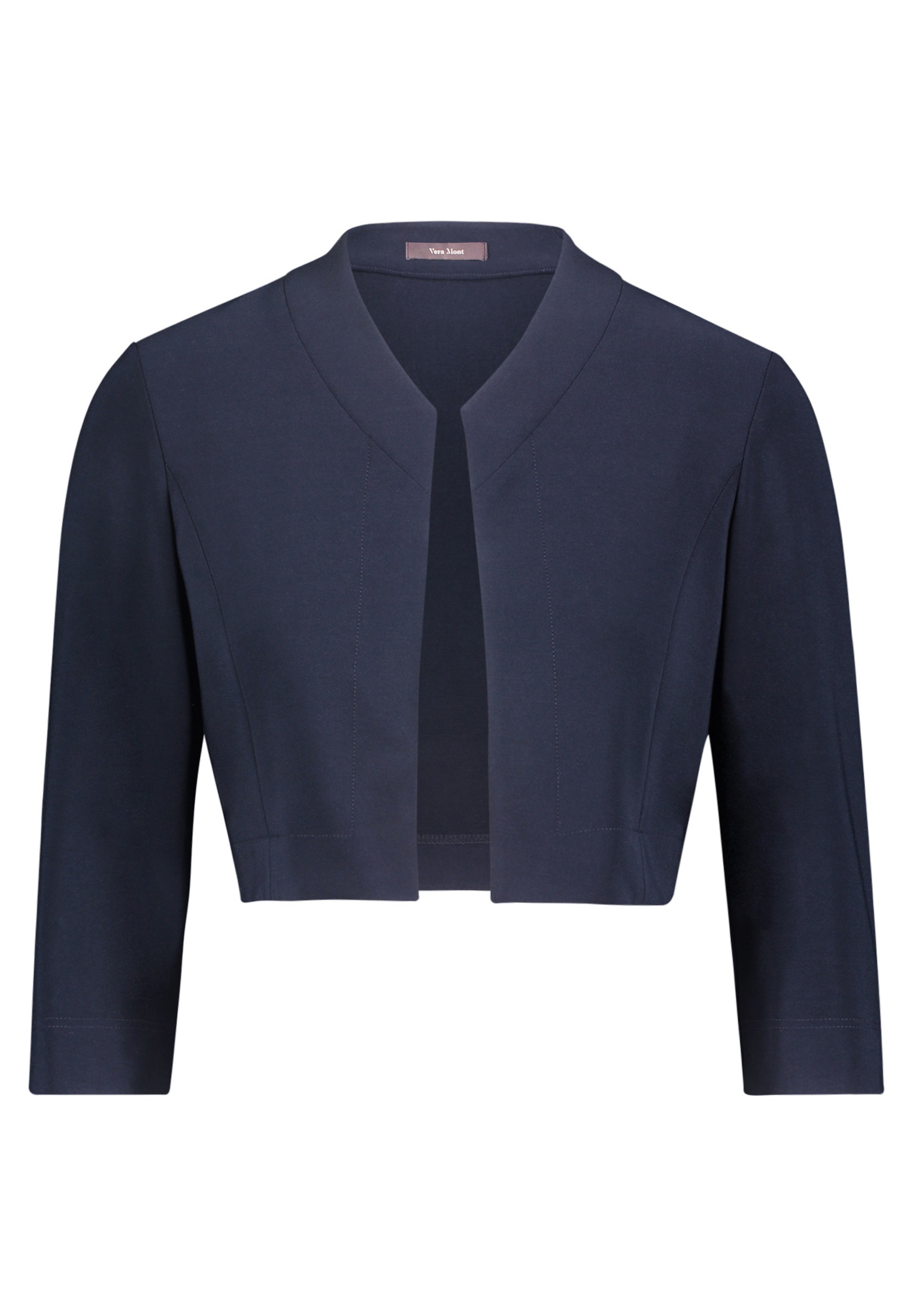 Vera Mont Sweatjacke »Vera Mont Bolero-Jacke figurbetont«, Nahtführung