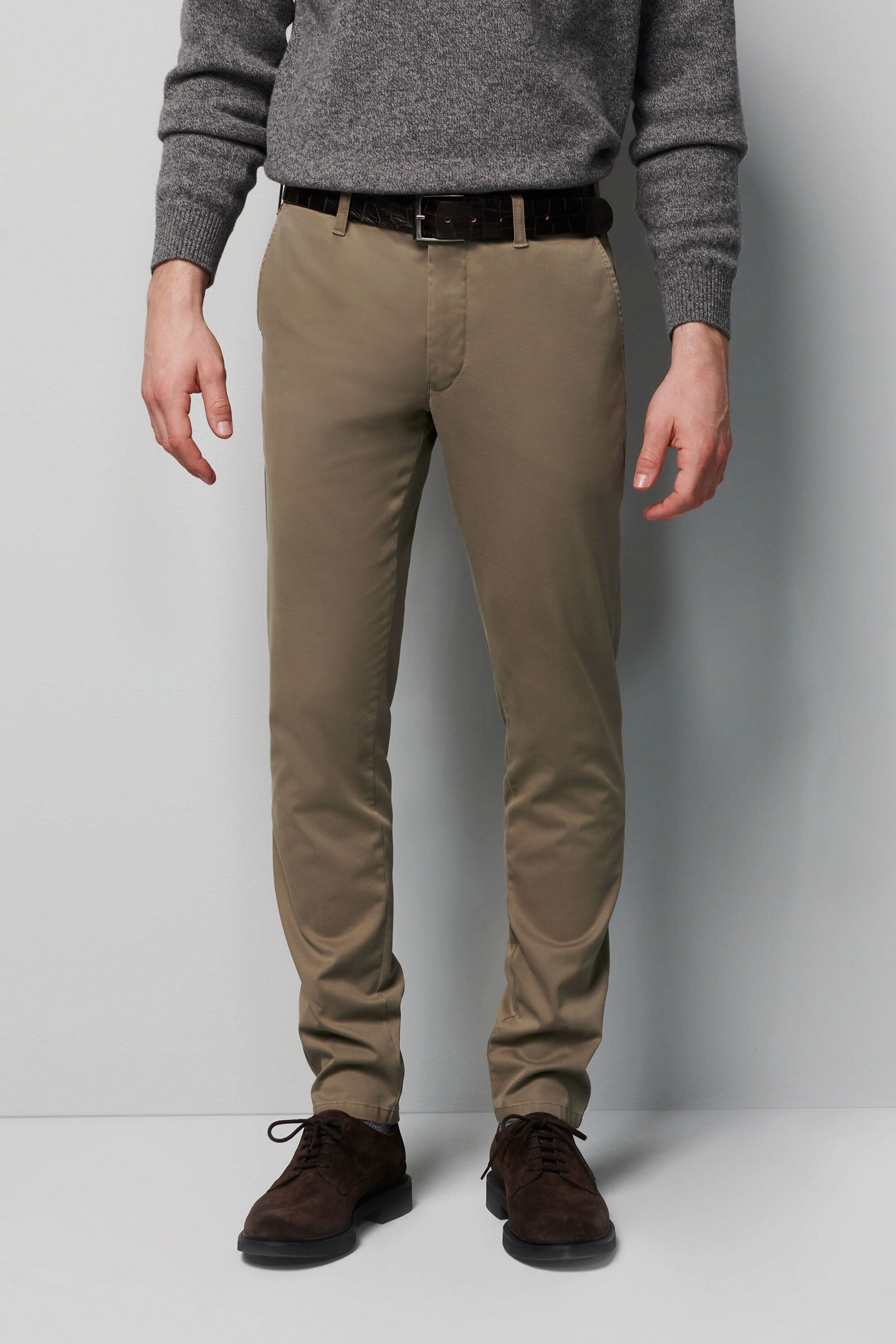 MEYER Chinos "M5 FIT", im unifarbenen Design günstig online kaufen