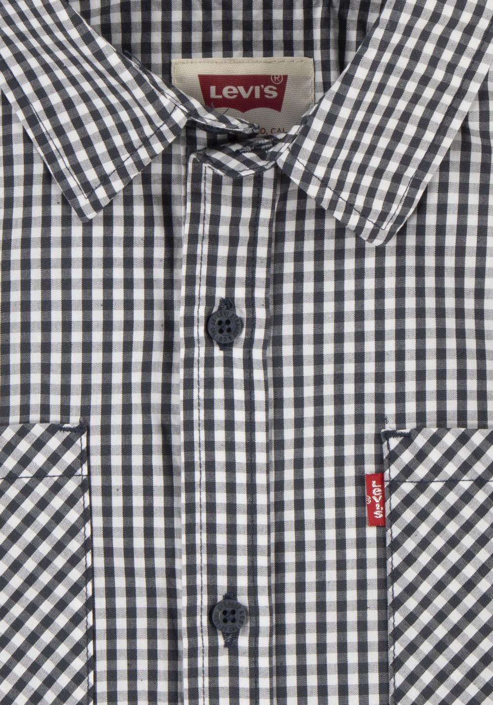 Thumbnail - Levis Kids Karohemd mit Brusttaschen, aus Baumwolle - for BOYS