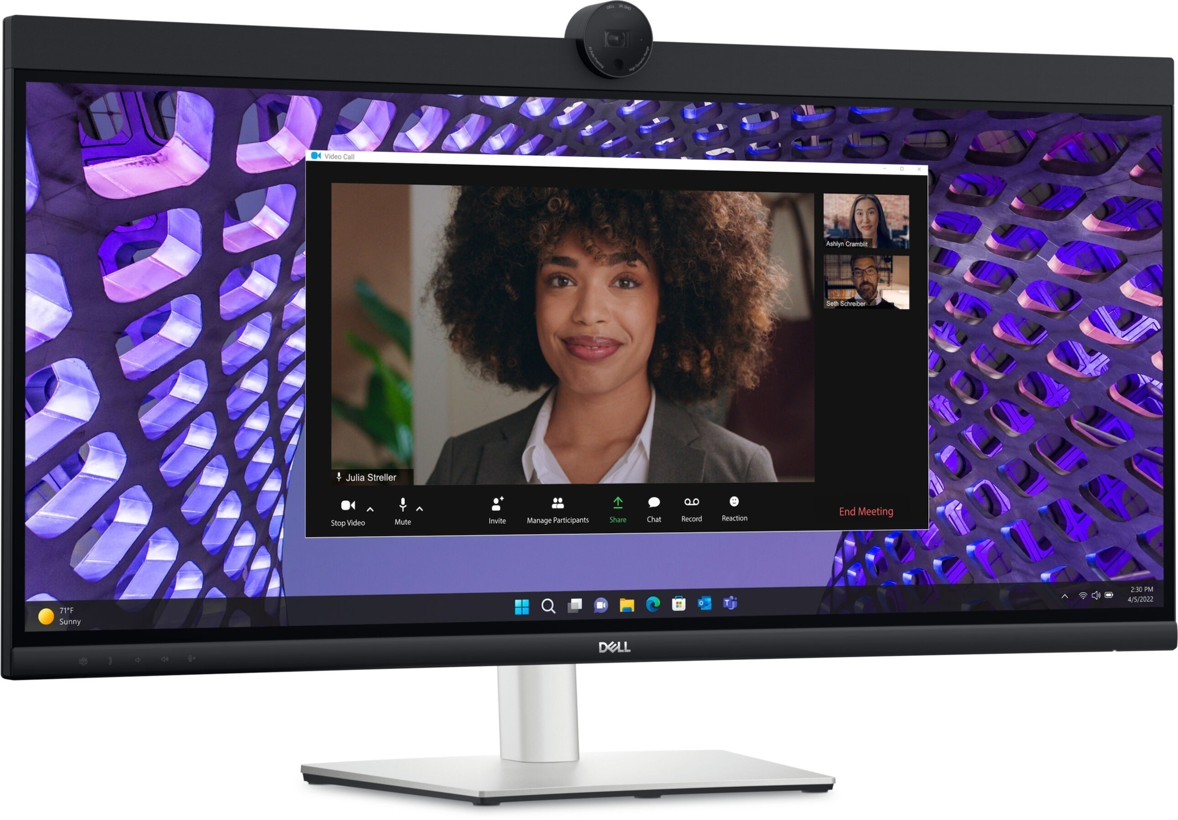 Dell Curved-LED-Monitor »P3424WEB«, 87 cm/34 Zoll, 3440 x 1440 px, WQHD, 8 ms Reaktionszeit, 60 Hz