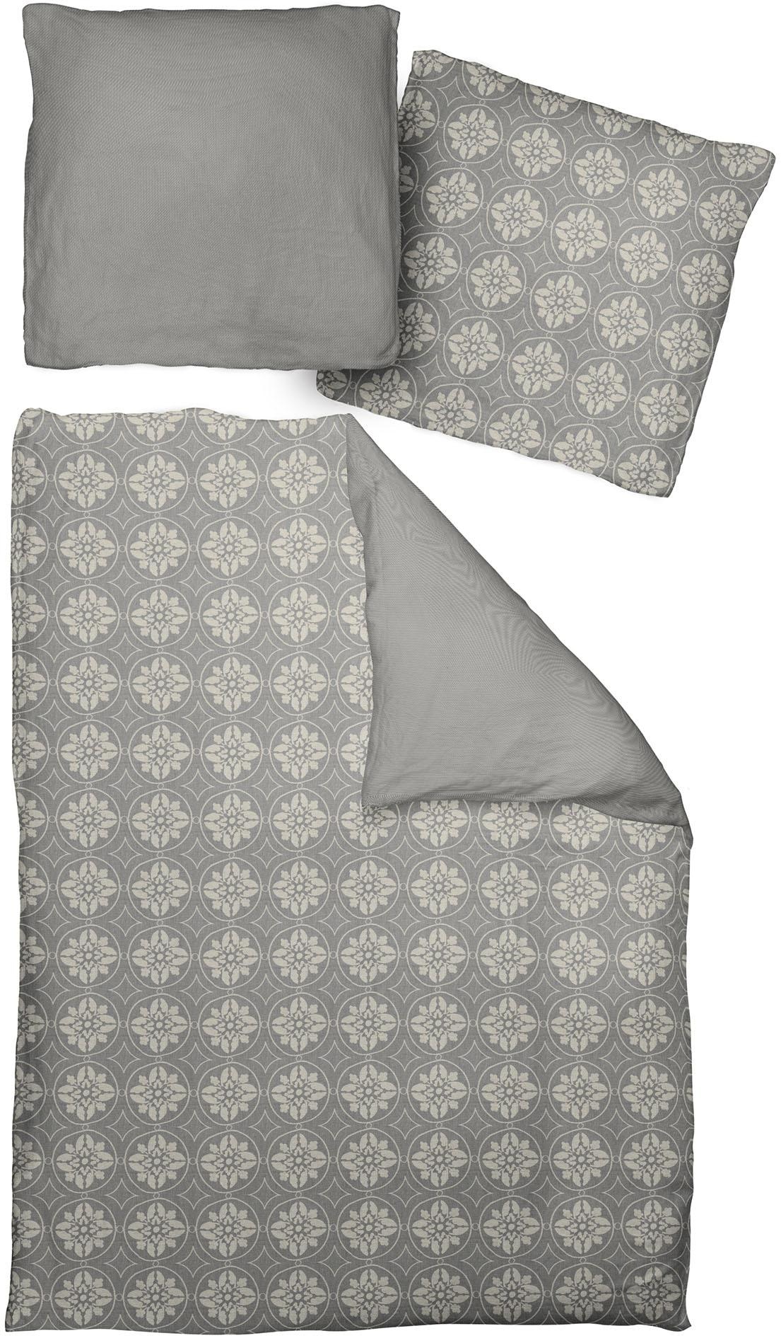 Adam Bettwäsche "Romantic Puligny light" 2 Stk. tlg. aus 100 % Bio-Baumwoll günstig online kaufen