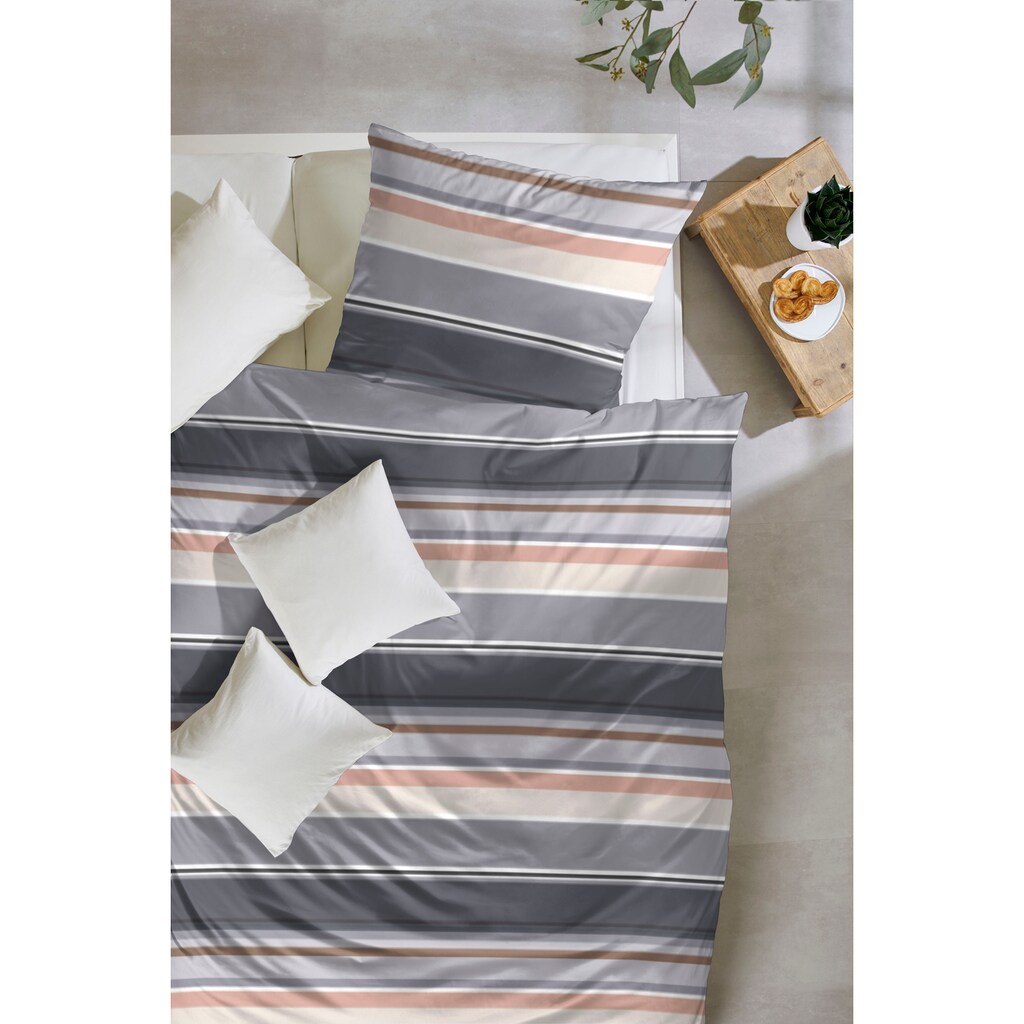 Primera Bettwäsche »Late Summer Stripe«, (2 tlg.)