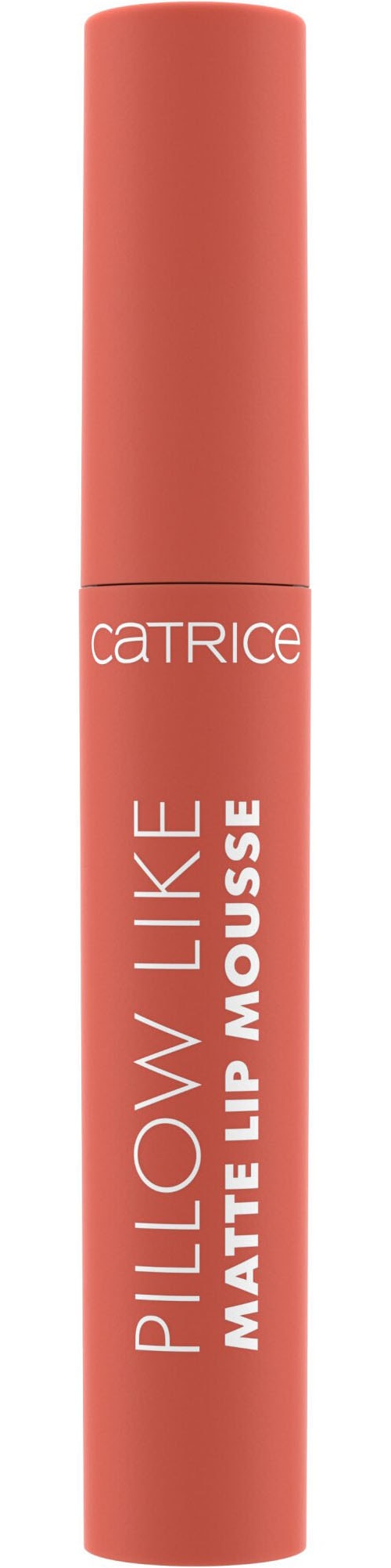 Catrice Lippenstift »Pillow Like Matte Lip Mousse«, Zarter Orangeton mit einem matten Finish, leichte mousseartige Textur
