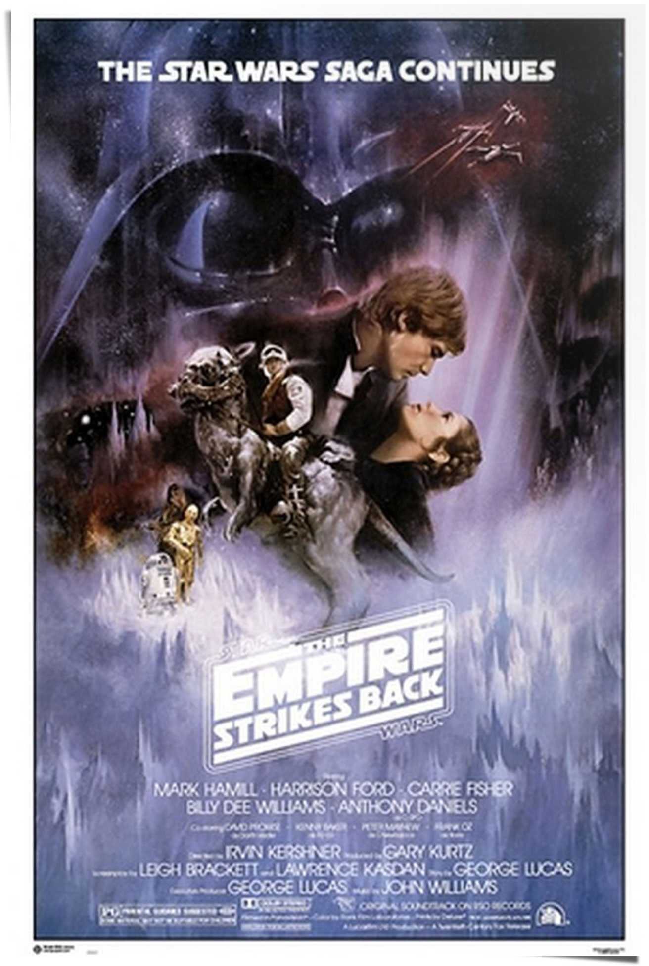 Poster »Star Wars - empire strikes back«