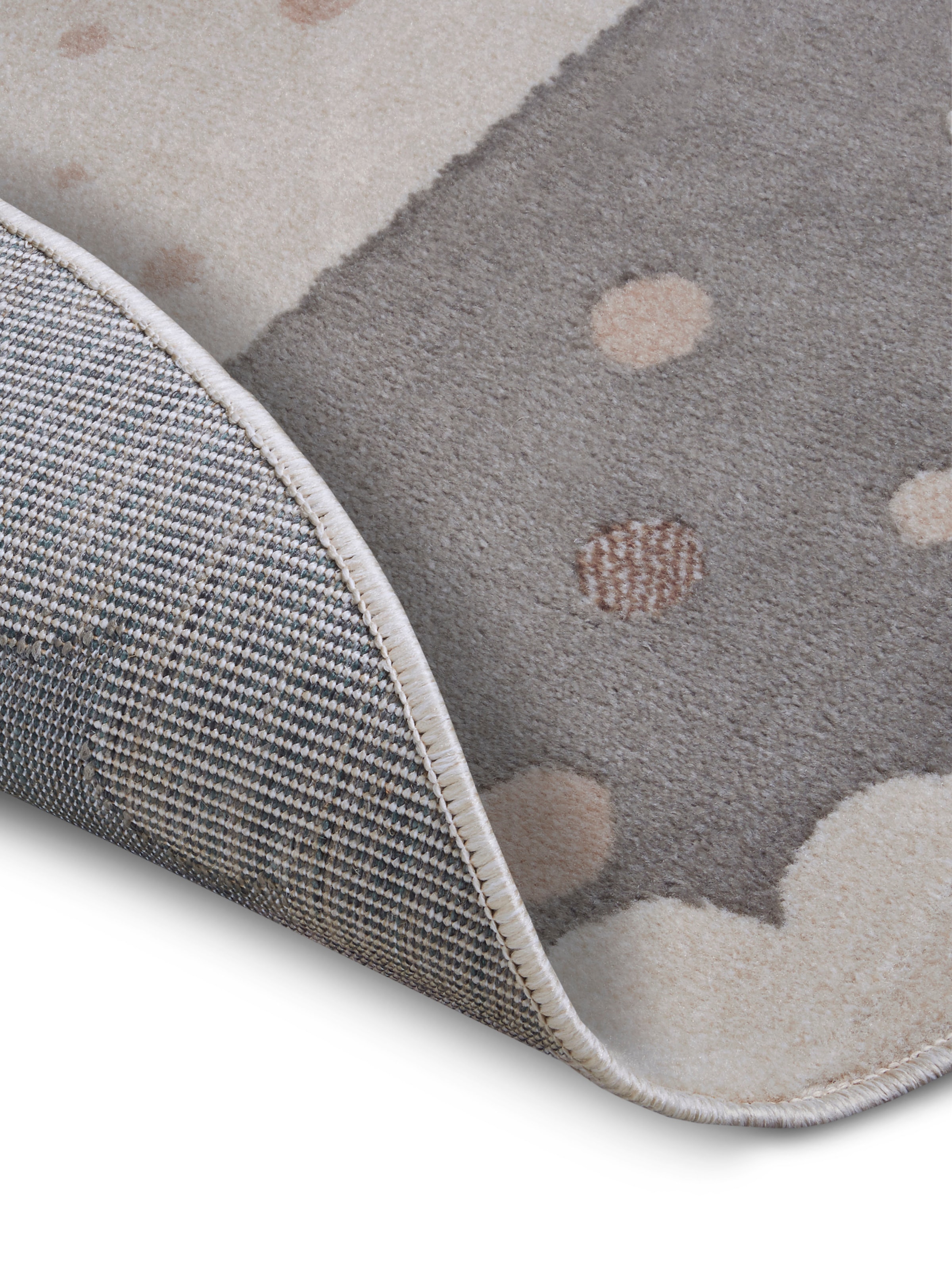 HANSE Home Kinderteppich »Adventures Crown«, rund, 8 mm Höhe, Spielteppich, fest, Kinderzimmer, Kurzflor, Spielunterlage