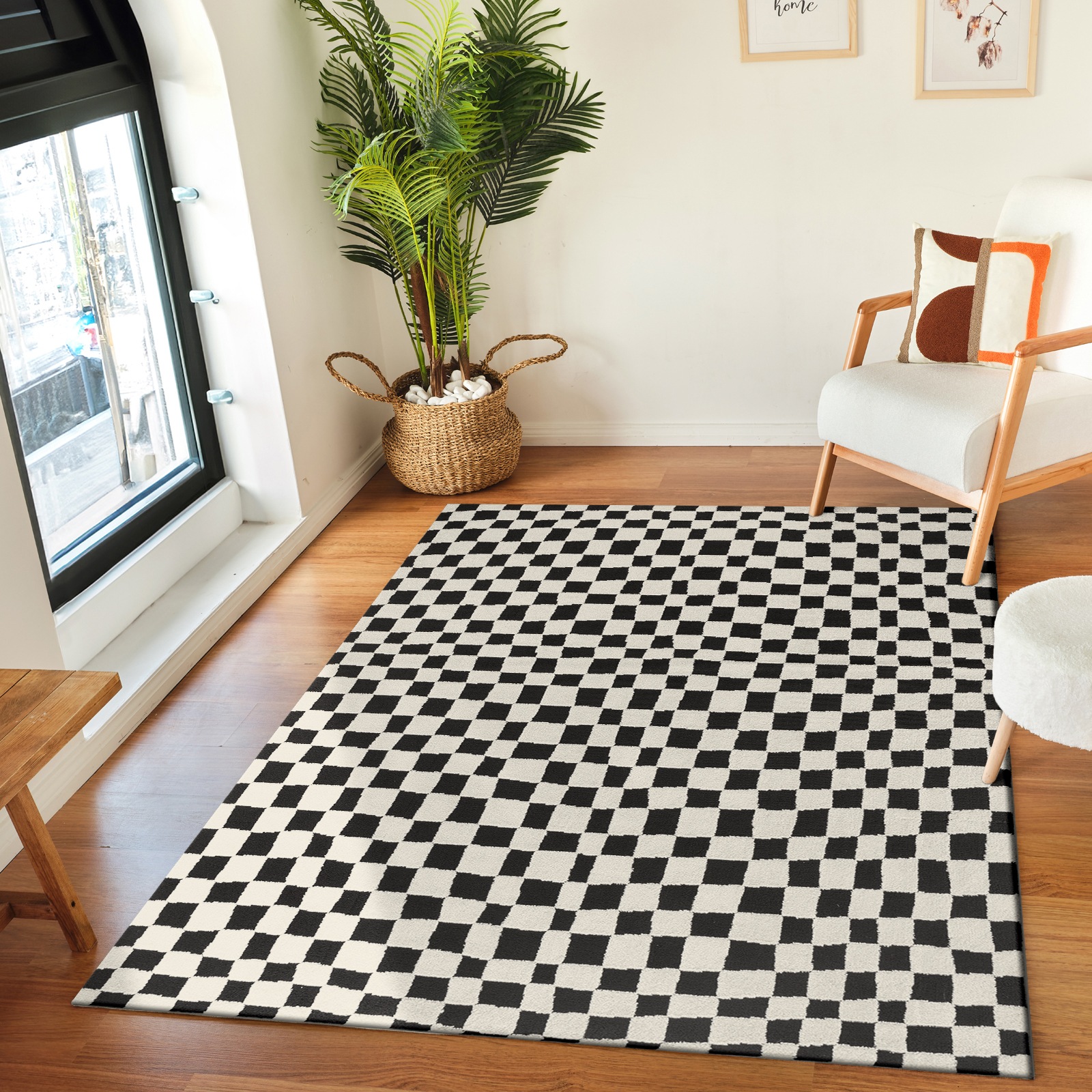 Livabliss Teppich "GIJON" rechteckig 14 mm Höhe Skandinavischer Teppich mit günstig online kaufen