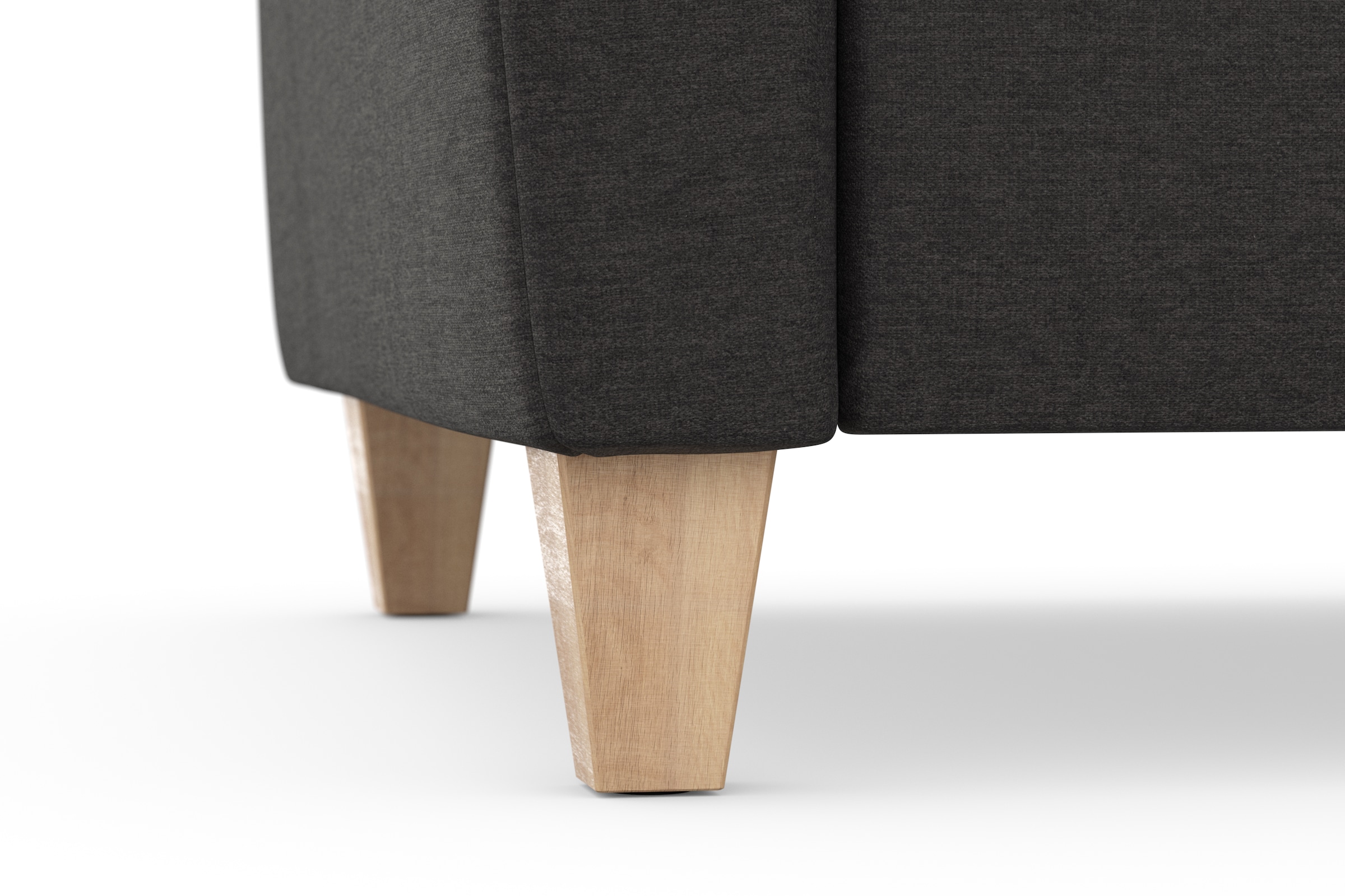 sit&more Ecksofa »Farö L-Form« inklusive Federkern, wahlweise mit Bettfunktion und Bettkasten