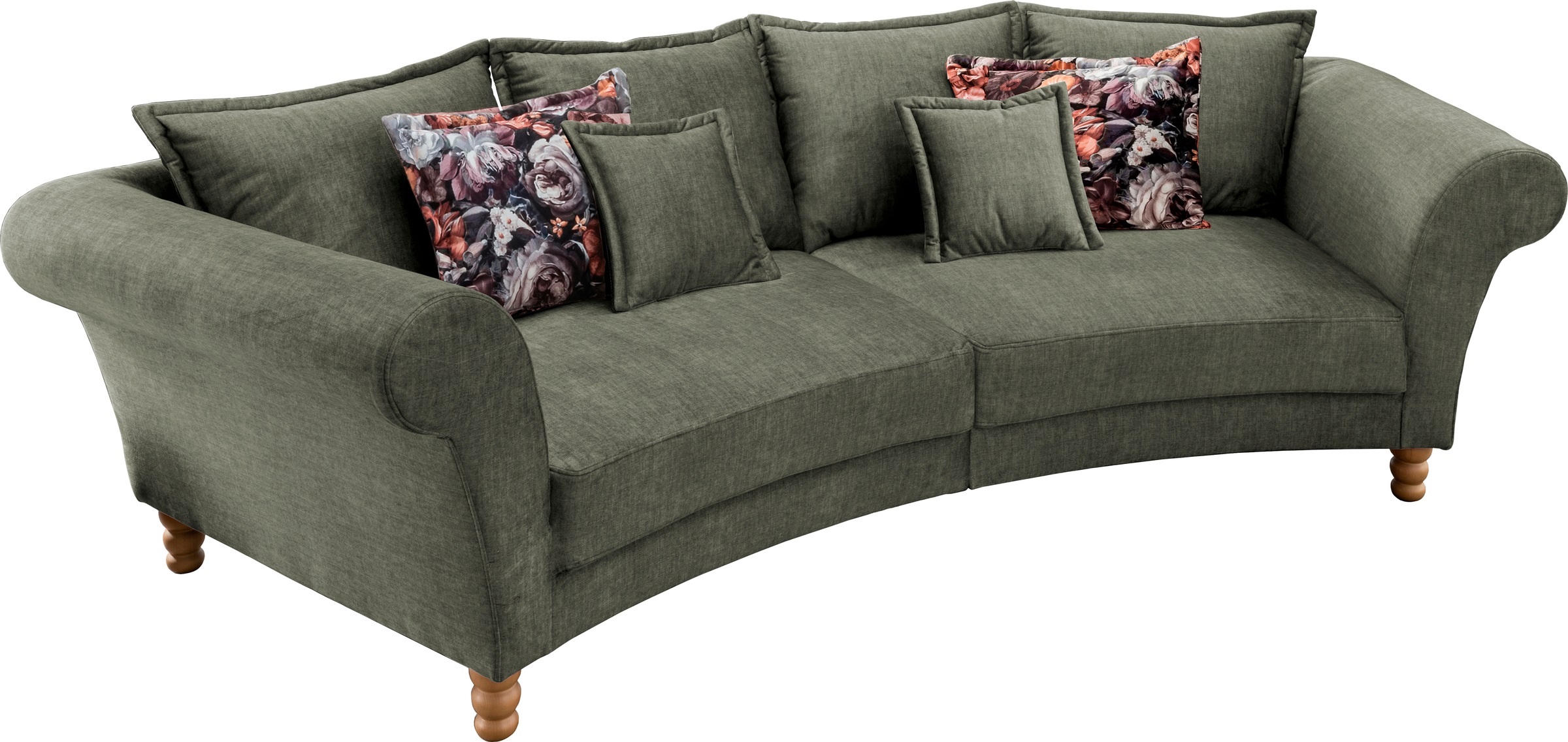 Thumbnail - Home affaire Big-Sofa "Tassilo geschwungene Formensprache, bequem, Mega Sofa, Breite 350cm"