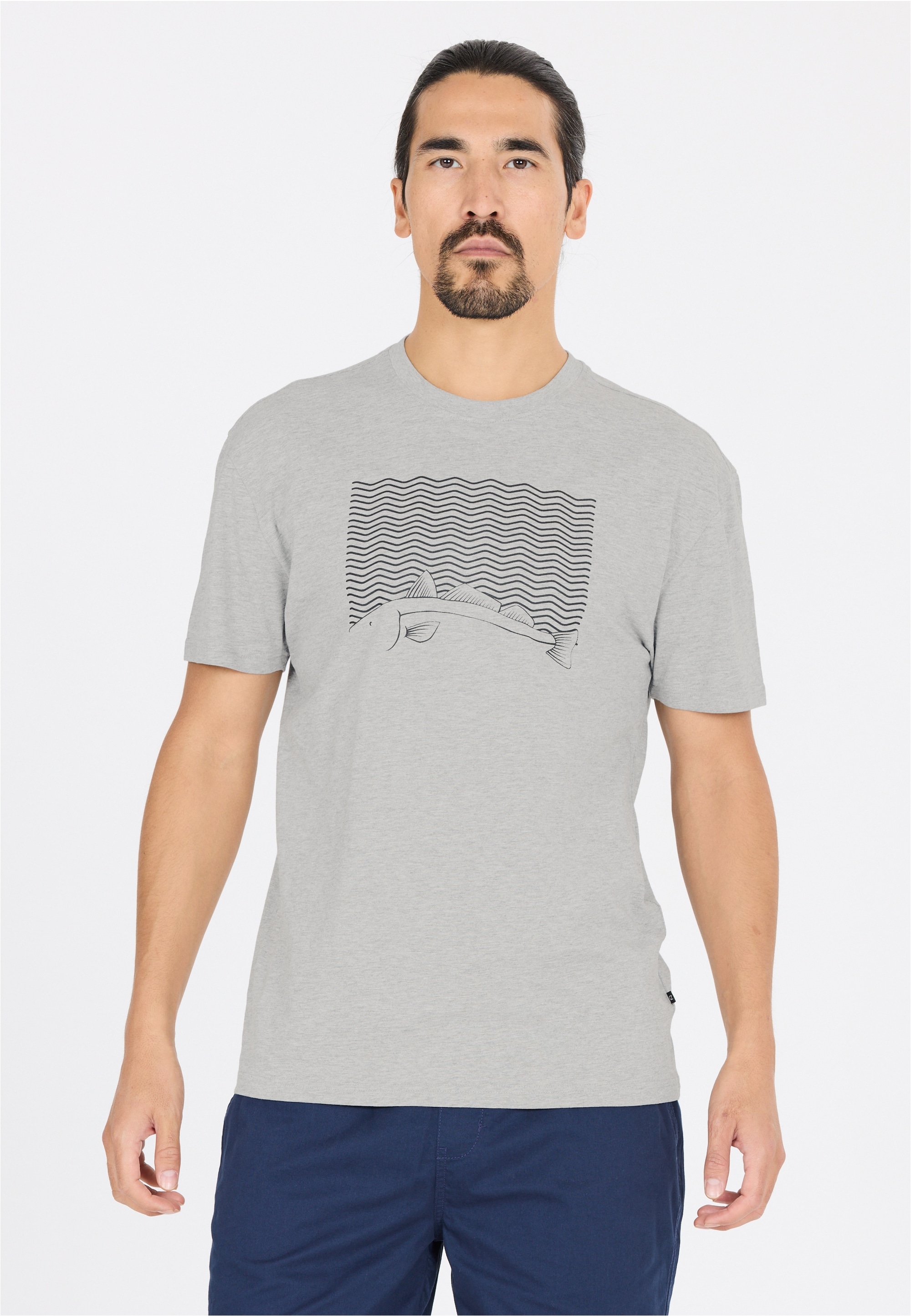 CRUZ T-Shirt "Gander", aus atmungsaktiver Baumwolle mit modischem Print günstig online kaufen