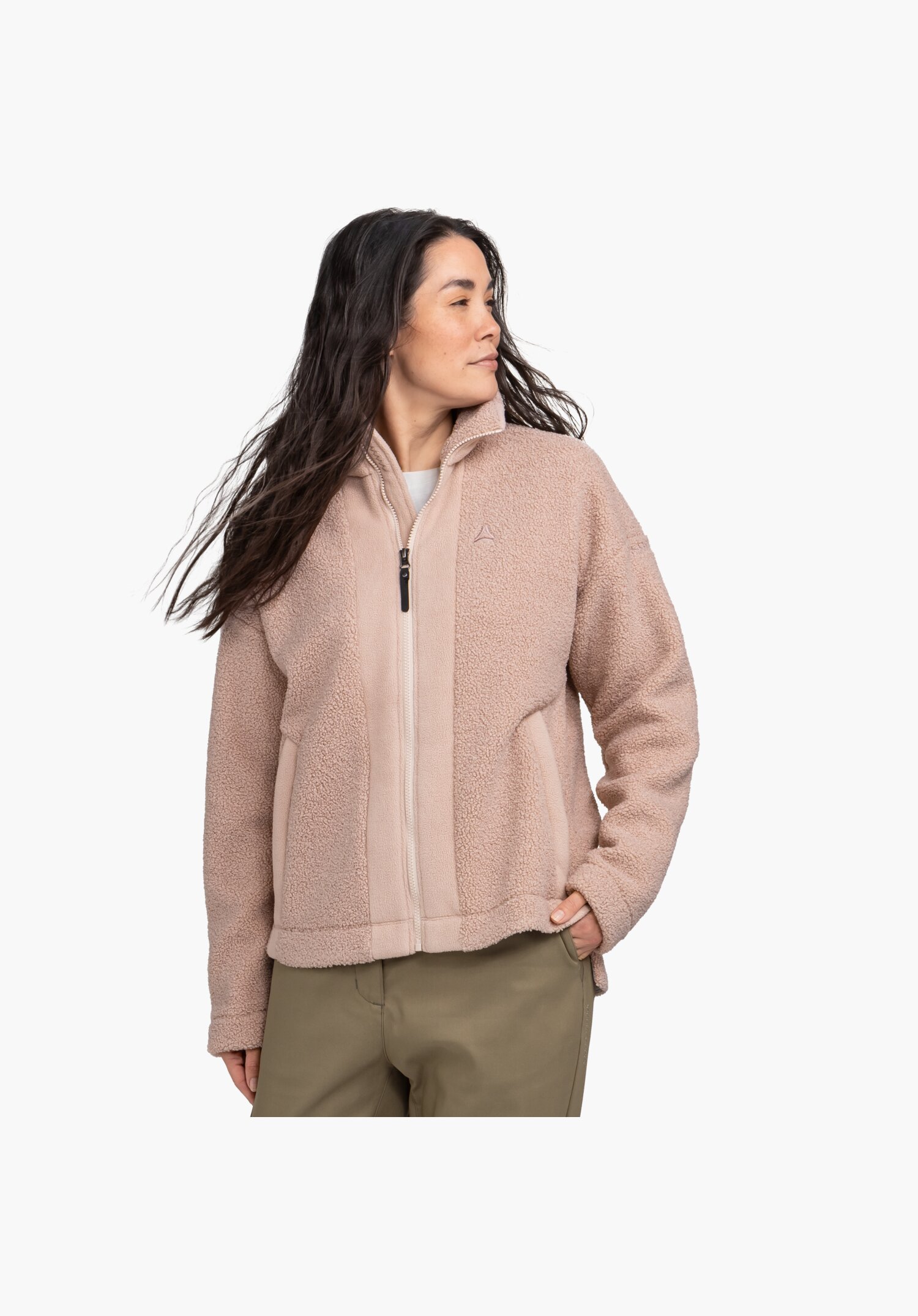 Schöffel Fleecejacke "Fleece Jk Style Kalmor WMS" für Trekking und Wandern geeignet, mit Reißverschluss, aus Polyester