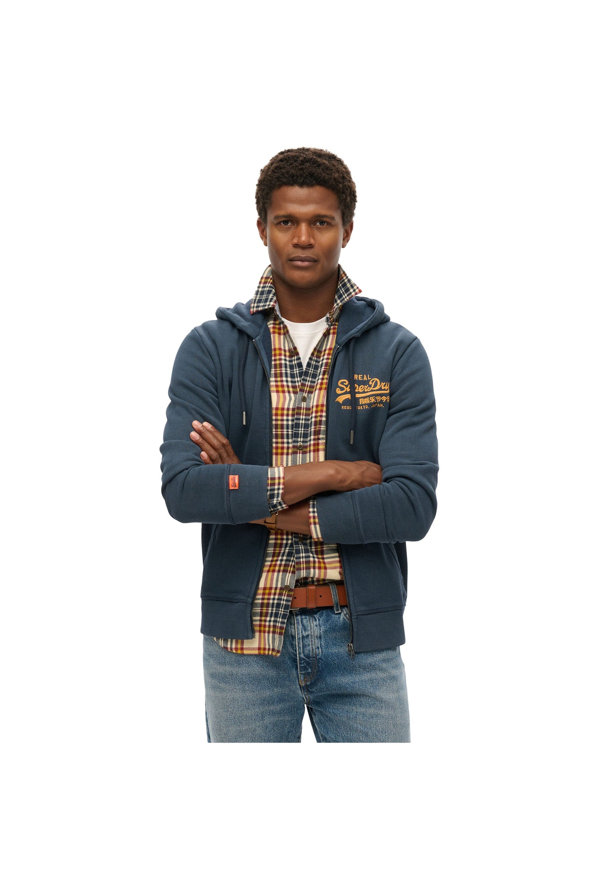 Superdry Sweatshirt »Sweatjacke VI Embroidered Ziphood«