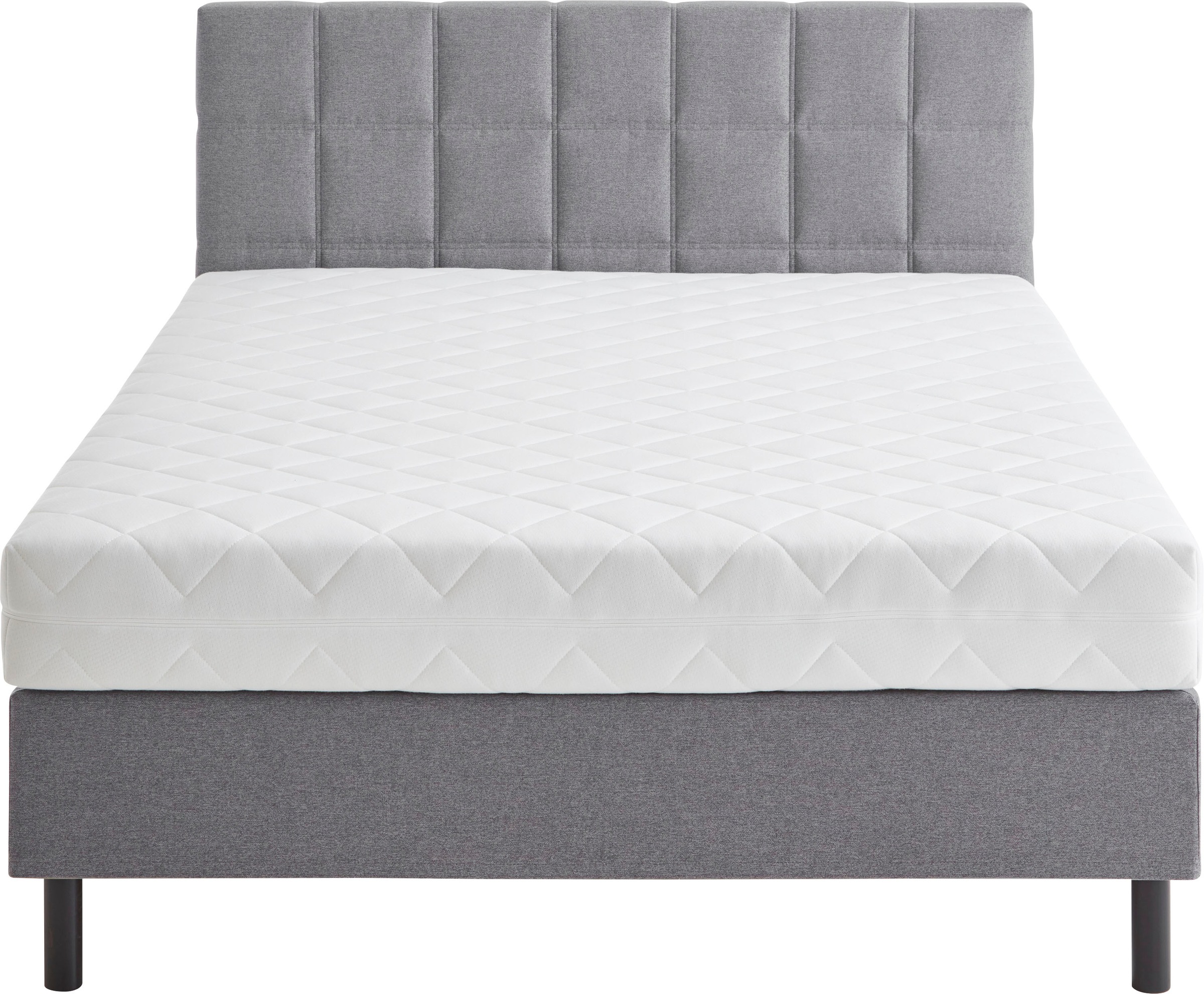 ATLANTIC home collection Boxbett Nikola, Massivholzfüße, mit und ohne Matratze lieferbar