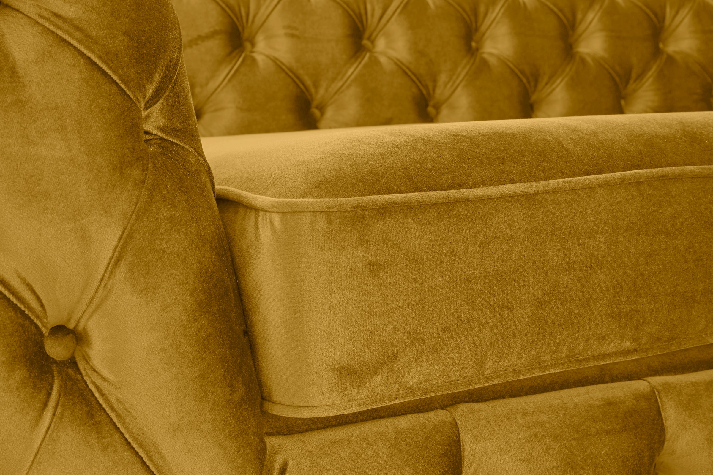 Guido Maria Kretschmer Home&Living Chesterfield-Sofa »Kalina«, klassische Chesterfield-Knopfheftung, sehr hochwertige Verarbeitung