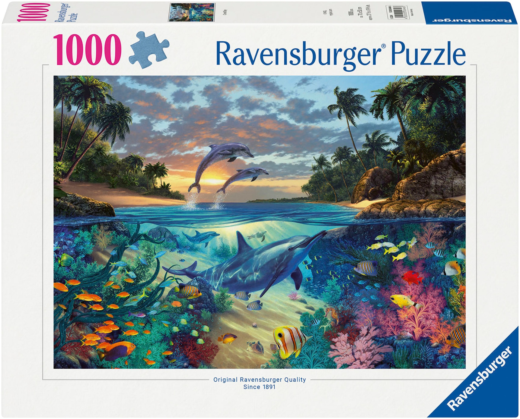 Puzzle »Korallenbucht«, Made in Germany; FSC® - schützt Wald - weltweit