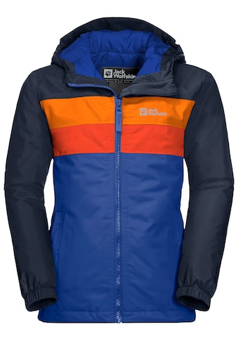 Winterjacke »FOUR LAKES JACKET KIDS«, mit Kapuze