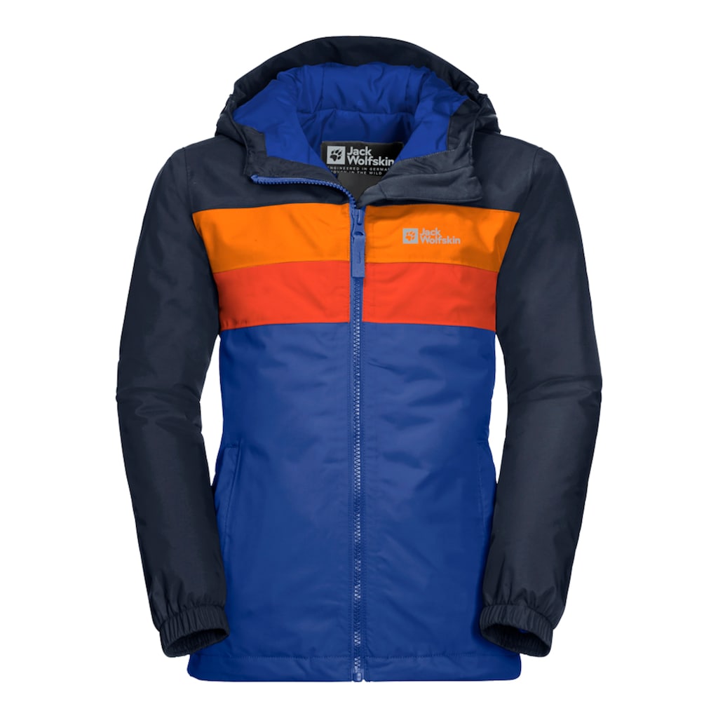 Jack Wolfskin Winterjacke »FOUR LAKES JACKET KIDS«, mit Kapuze