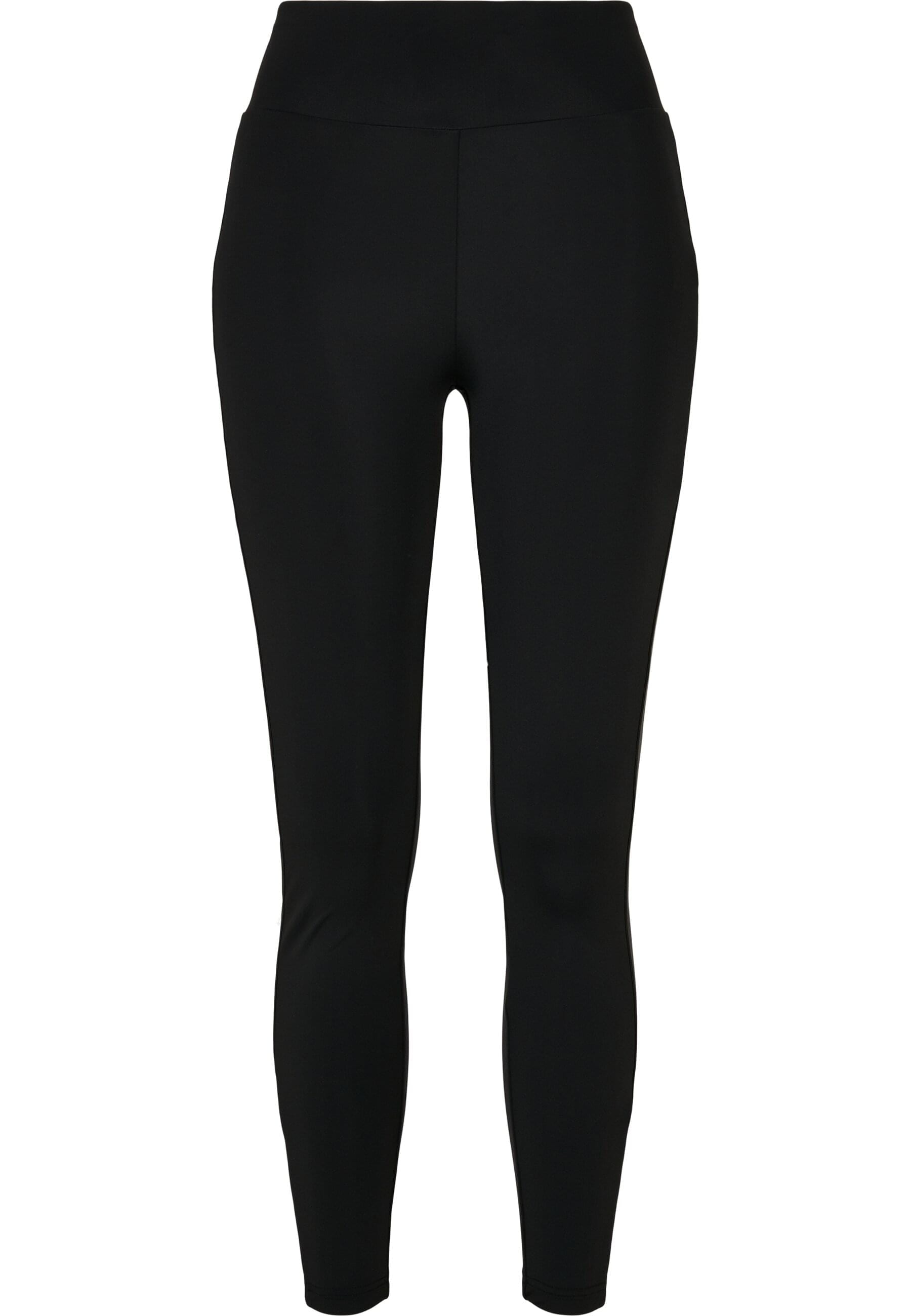 URBAN CLASSICS Leggings "Urban Classics Damen Ladies Highwaist Shiny Stripe günstig online kaufen