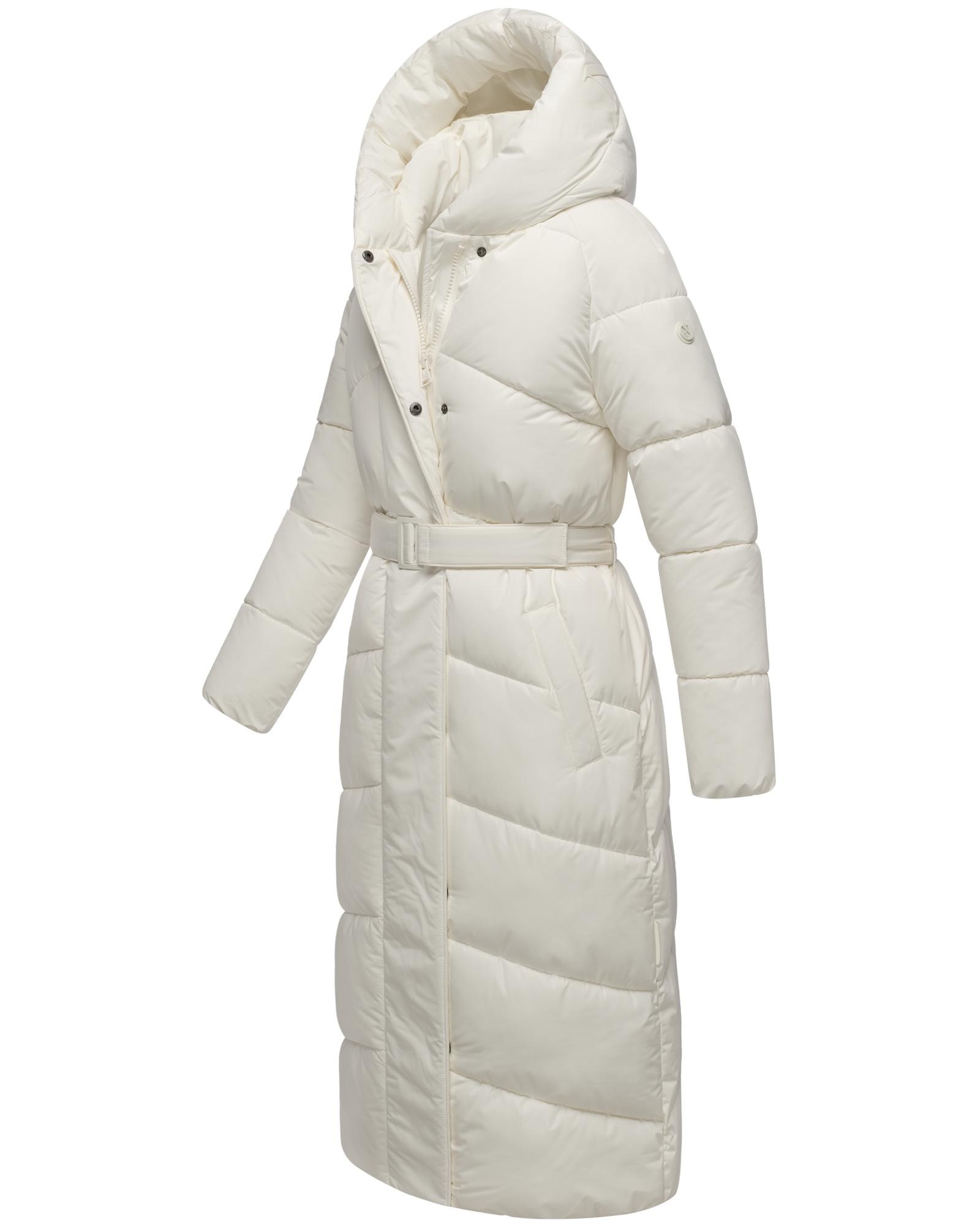 Navahoo Steppmantel »Eisblick 14«, Gesteppter Damen Mantel mit Taillengürtel