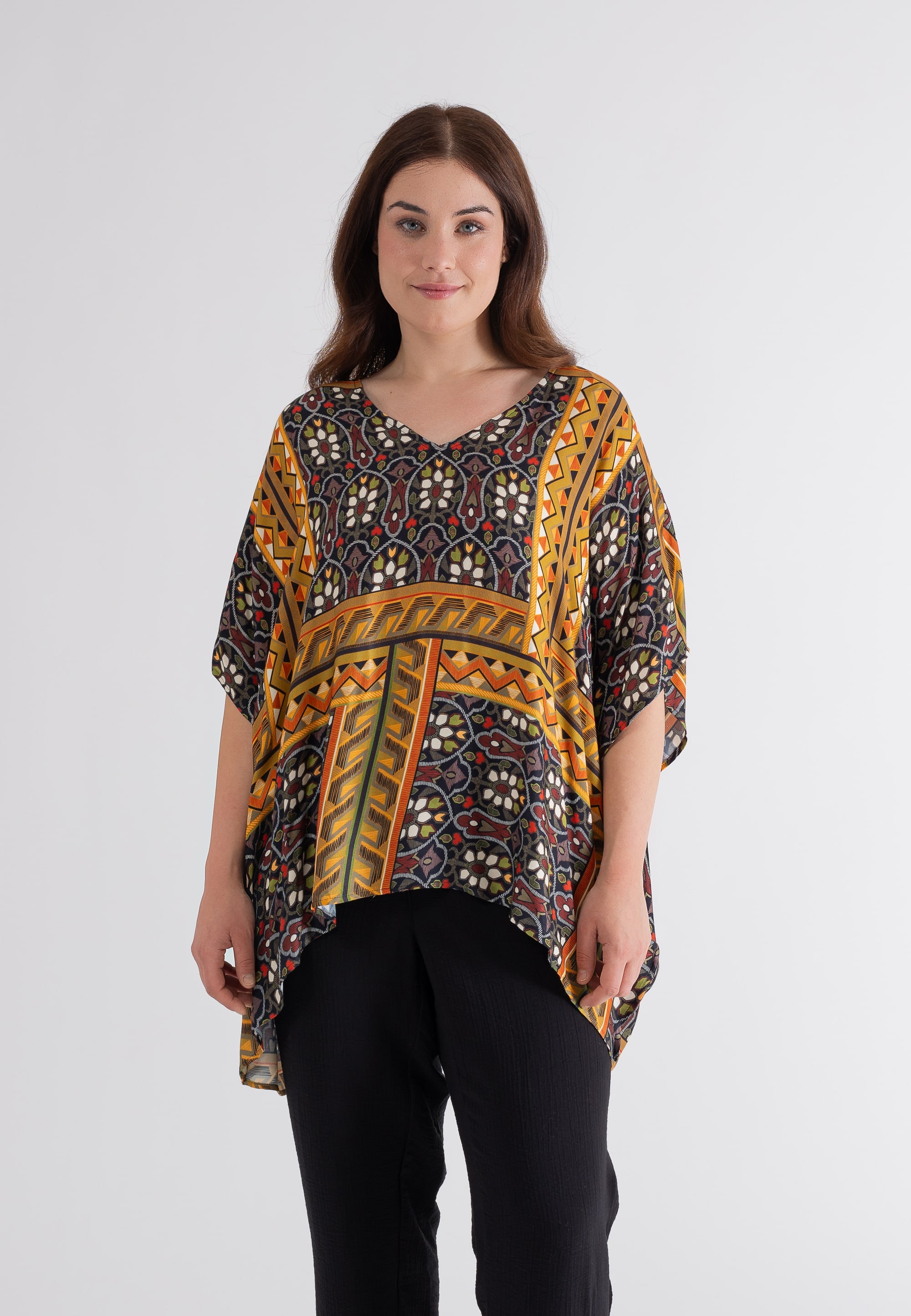 mit October Allover-Muster trendigem Bluse, für Klassische | BAUR bestellen