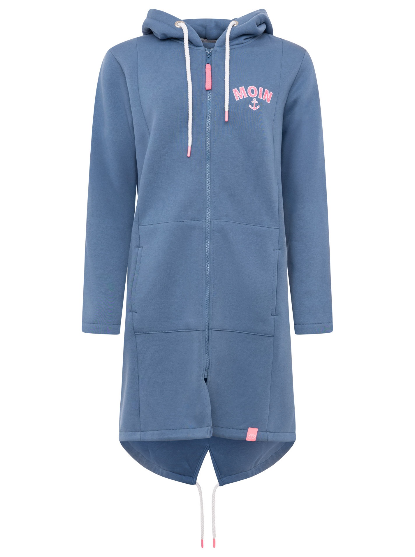 Zwillingsherz Jerseymantel ""Moin Classic"" martimier Look, Moin Stickerei günstig online kaufen
