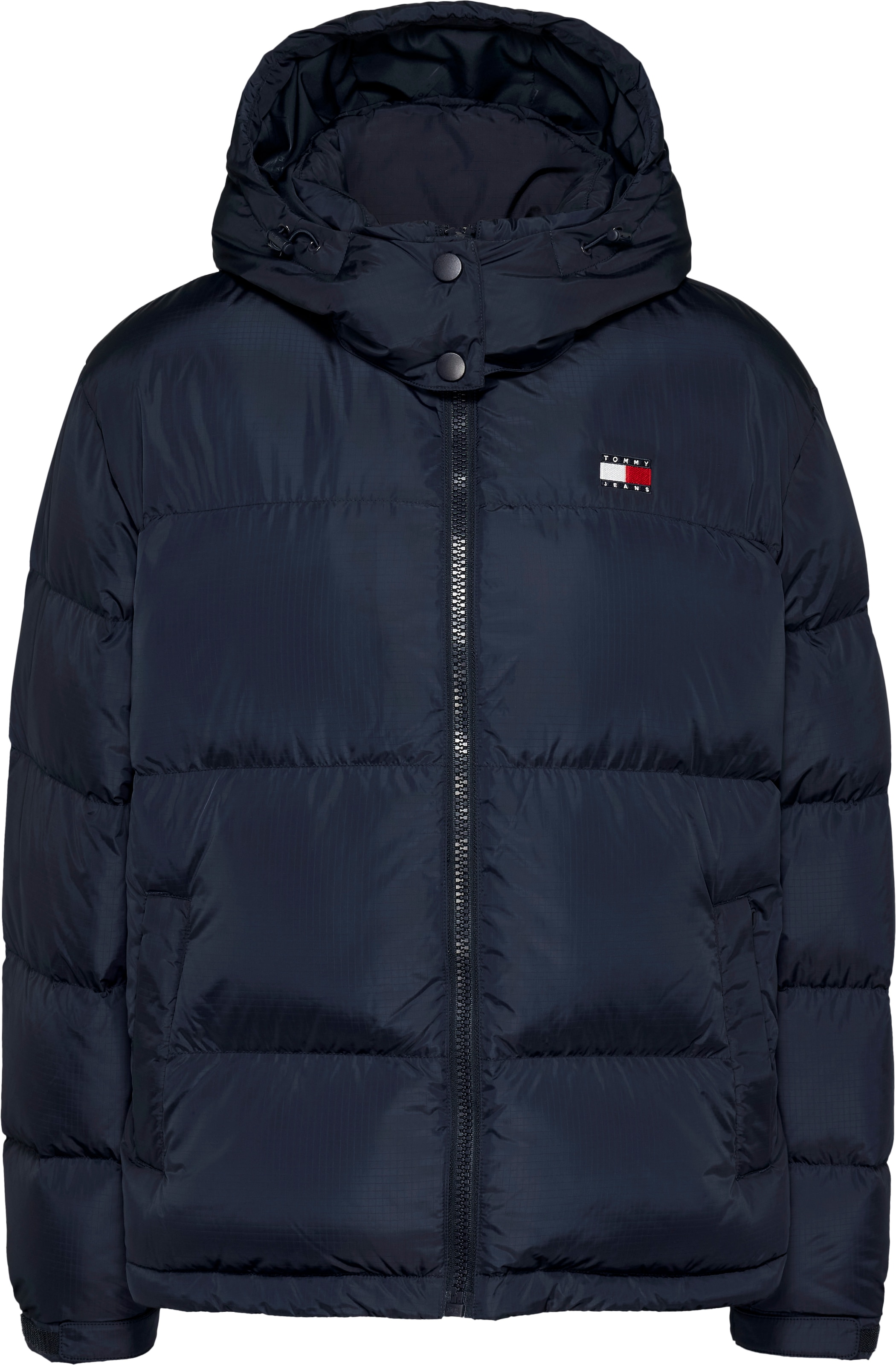 Tommy Jeans Steppjacke »TJW ALASKA PUFFER EXT«, mit Kapuze, mit Logostickereien