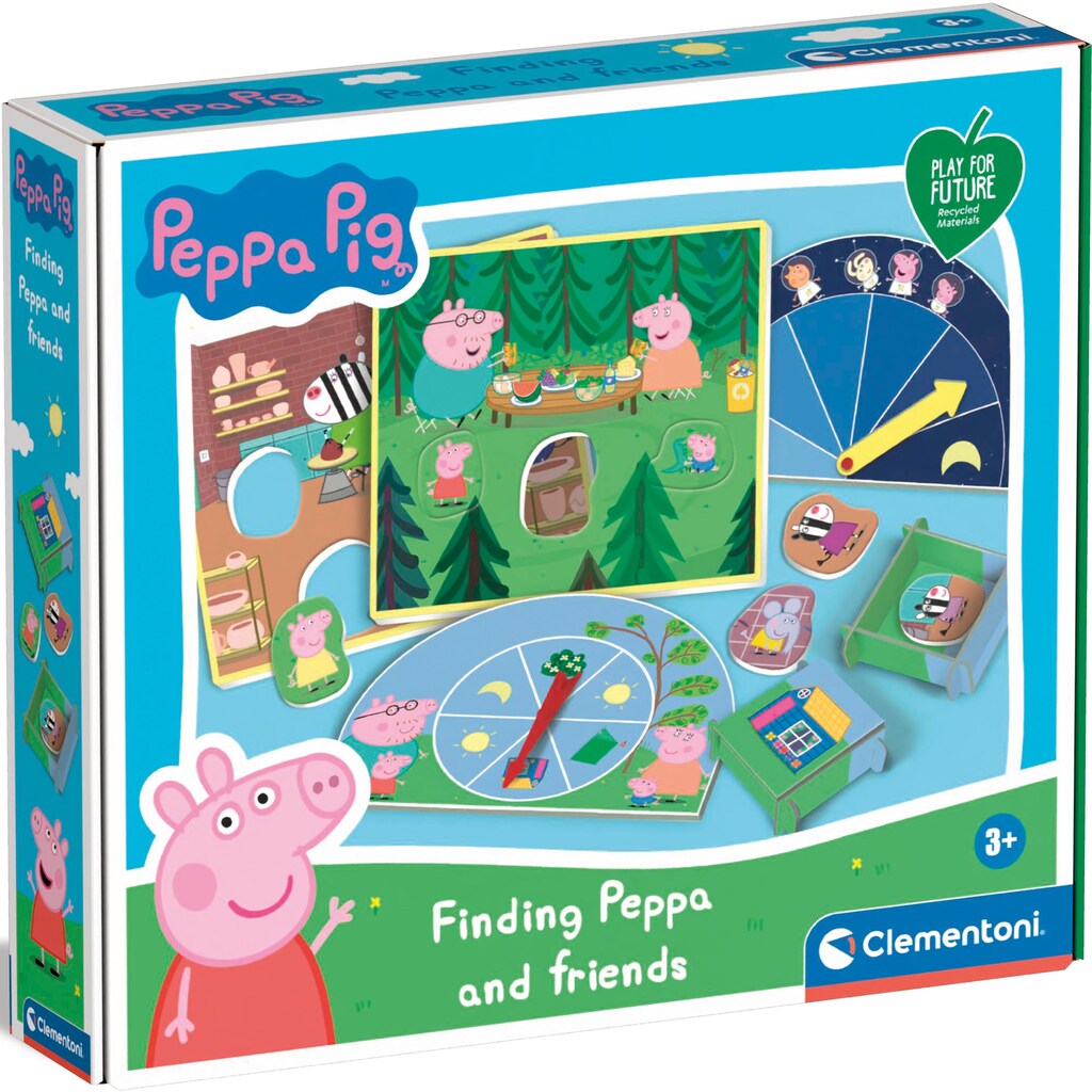 Clementoni® Spiel »Findet Peppa«