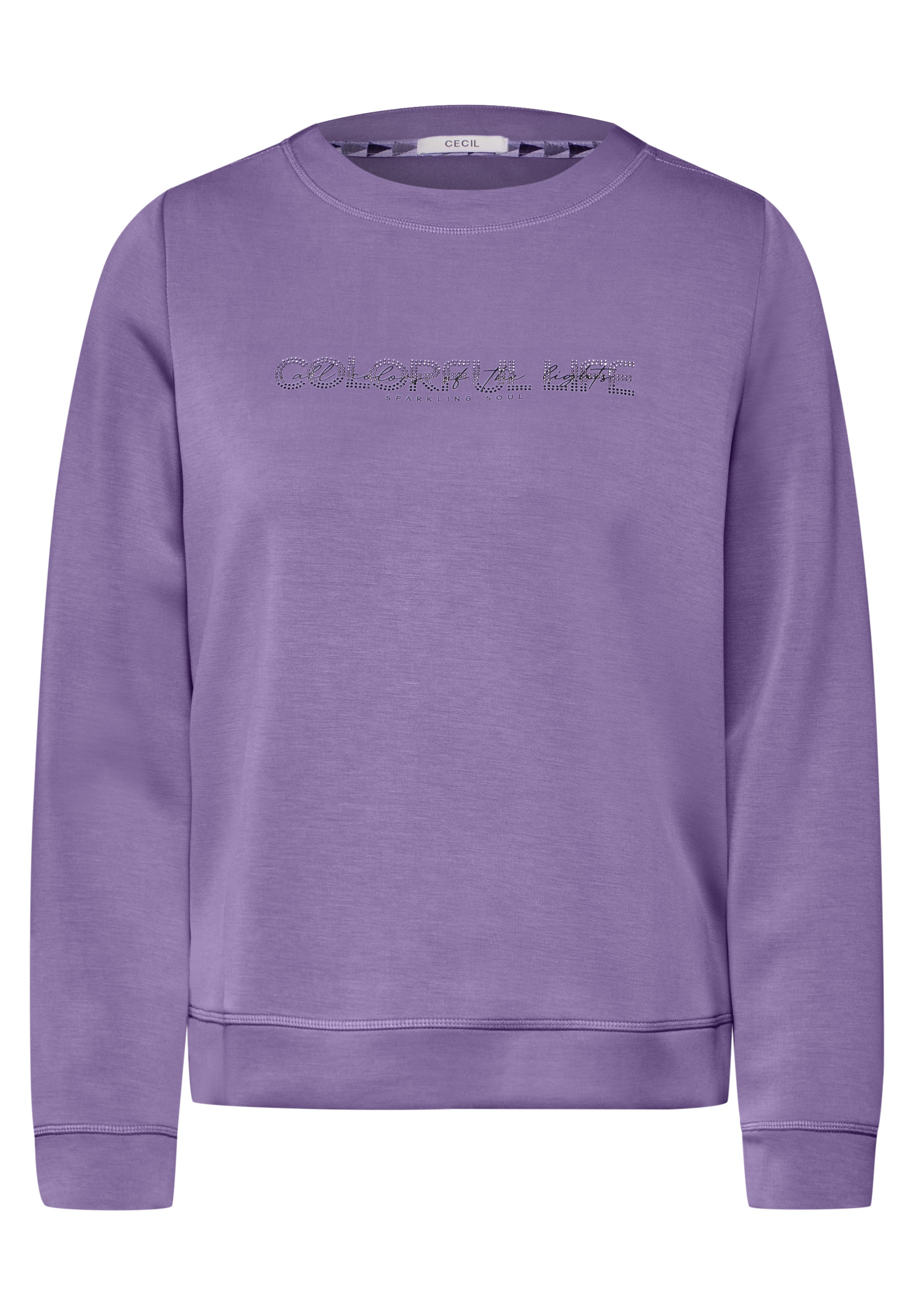 Cecil Sweatshirt, mit Glitzer-Details