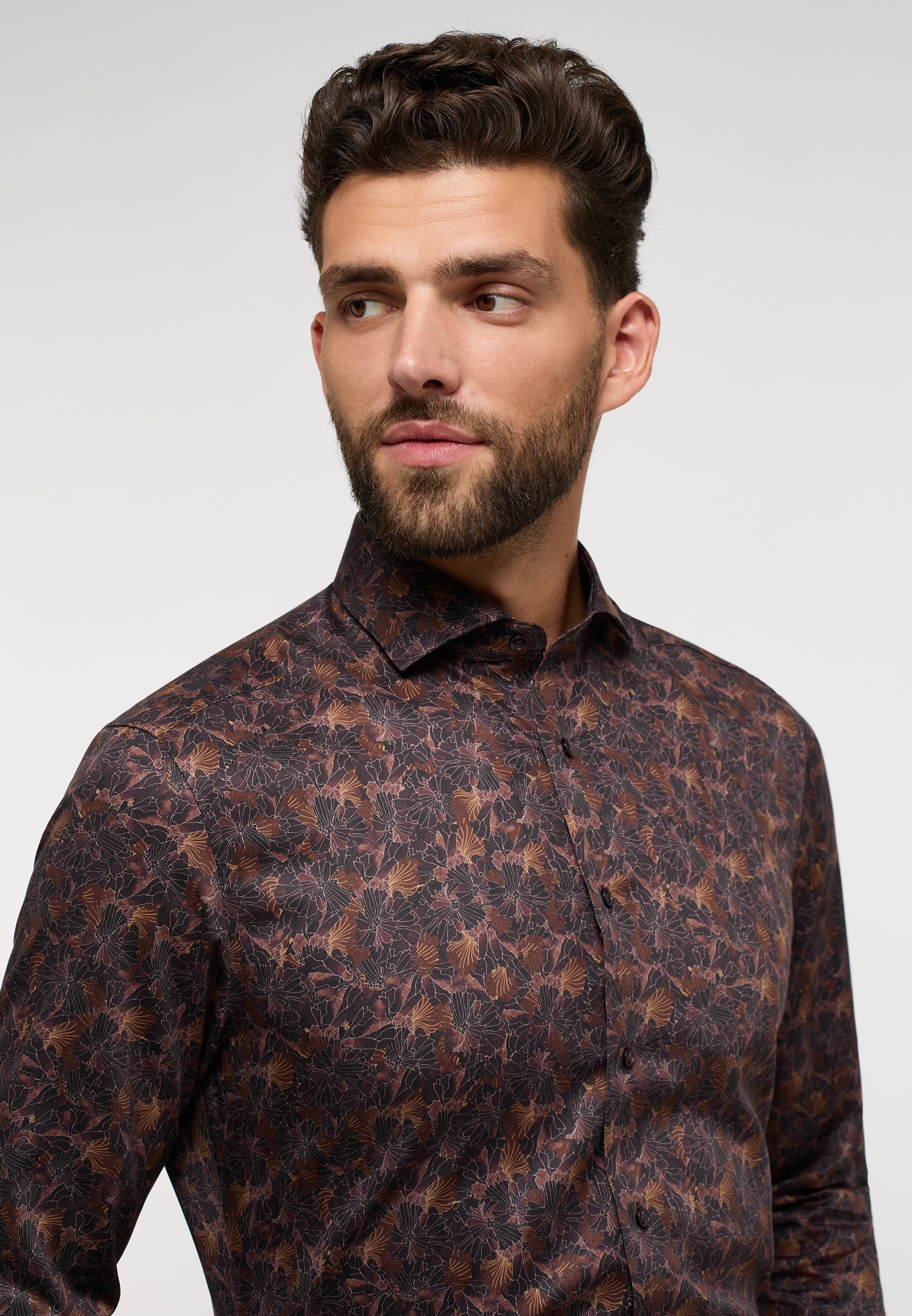 Eterna Langarmhemd »SLIM FIT«