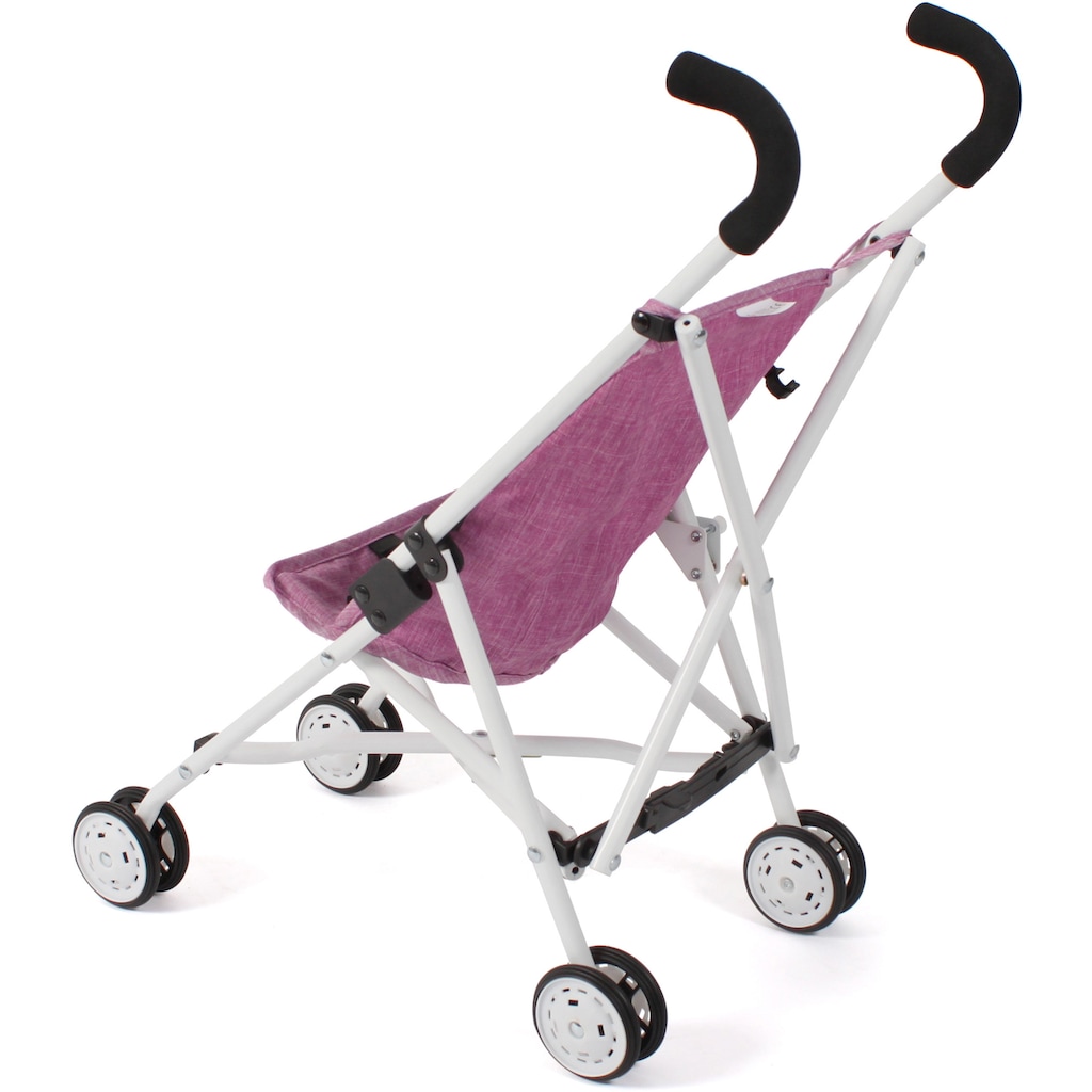 CHIC2000 Puppenbuggy »Roma, Jeans Pink«