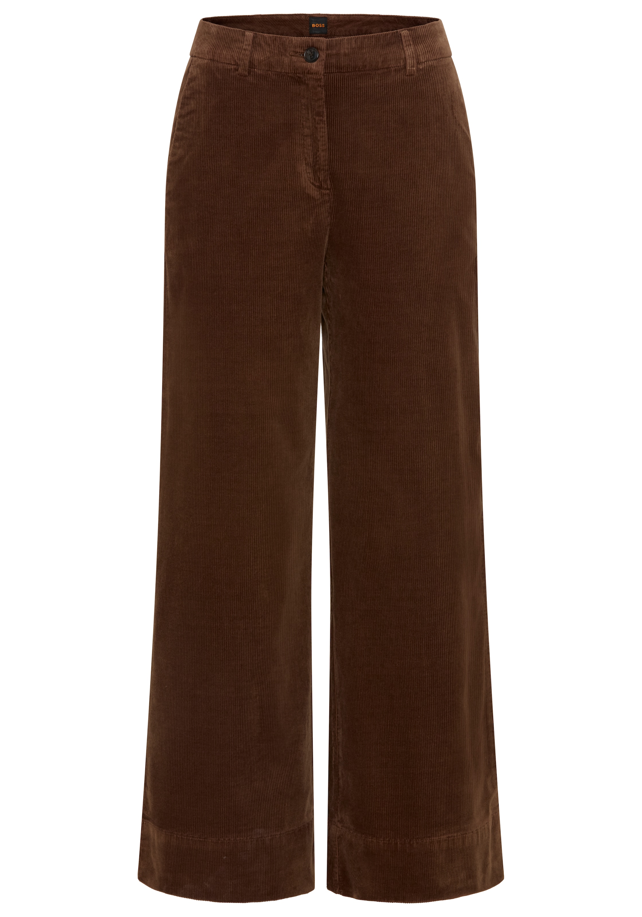 BOSS ORANGE Cordhose »Tacodi Premium Damenmode«  aus Baumwoll-Modal-Mix mit Stretch