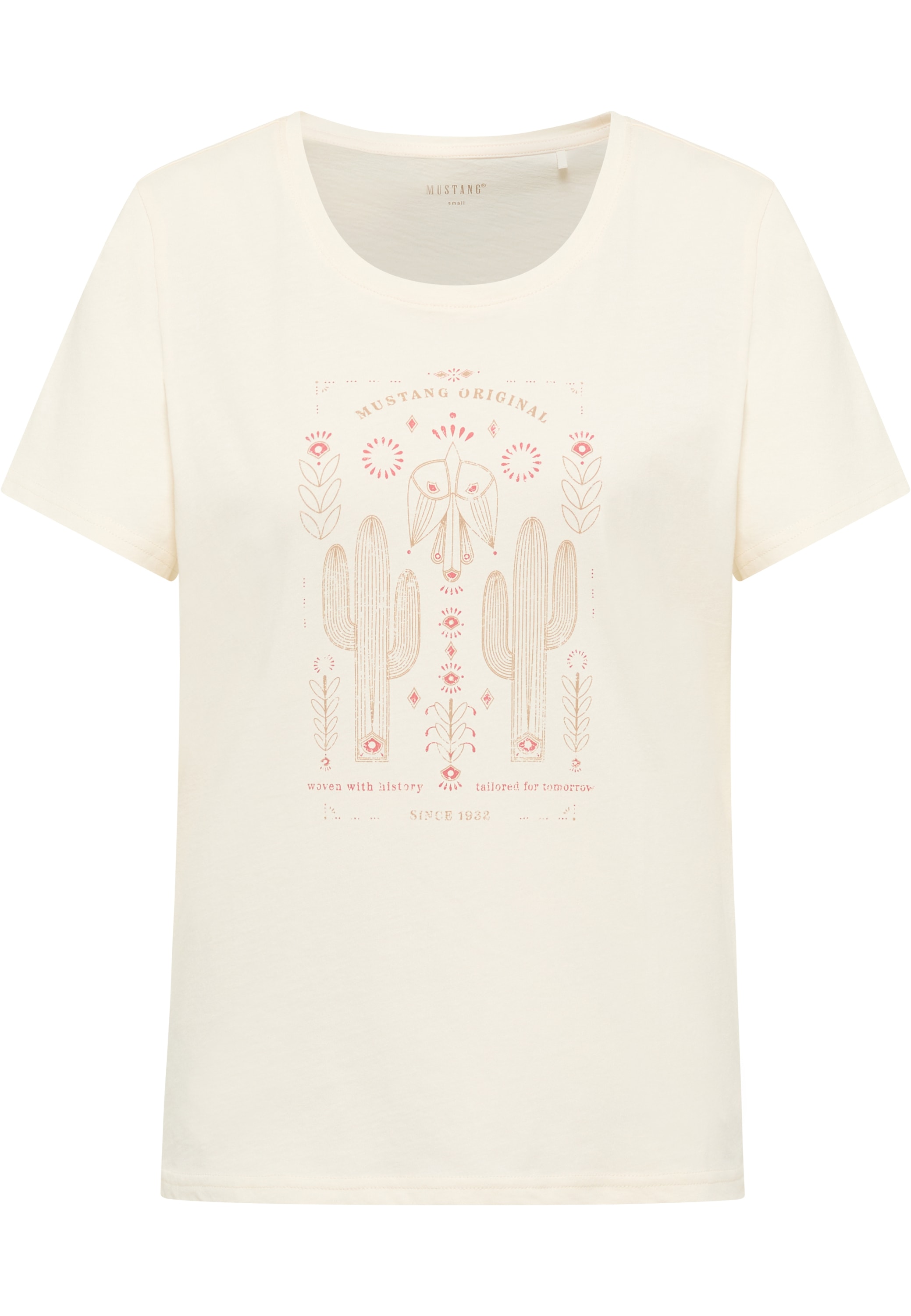 MUSTANG Kurzarmshirt »Damen Style Alma«