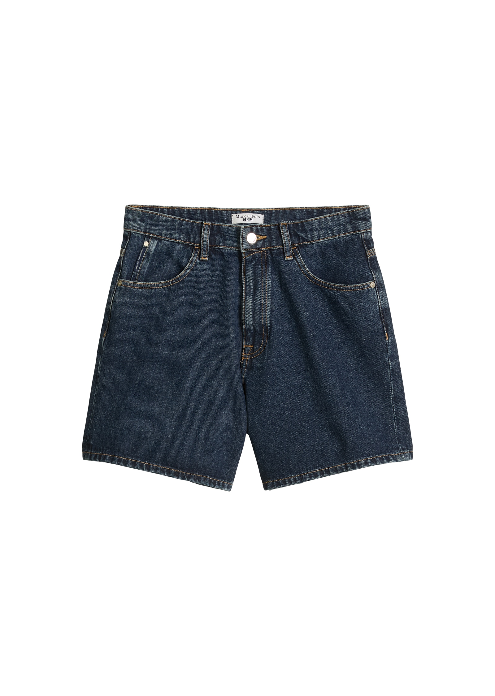 Marc OPolo DENIM Jeansshorts "Model Filda relaxed aus Rigid Denim" hohe Lei günstig online kaufen