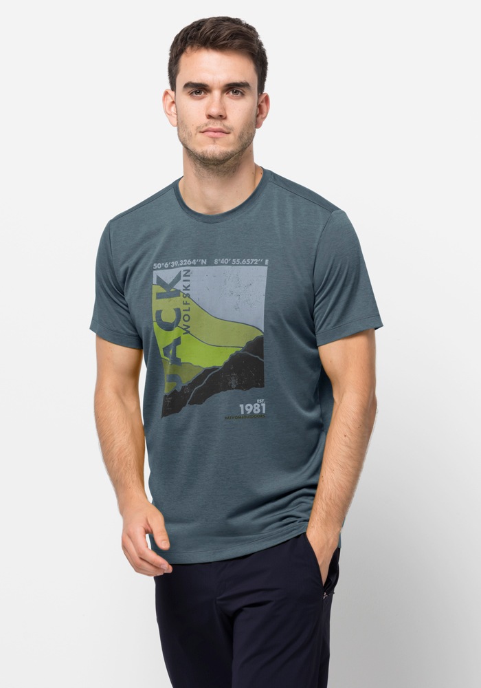 Jack Wolfskin Funktionsshirt »CROSSTRAIL GRAPHIC T M«