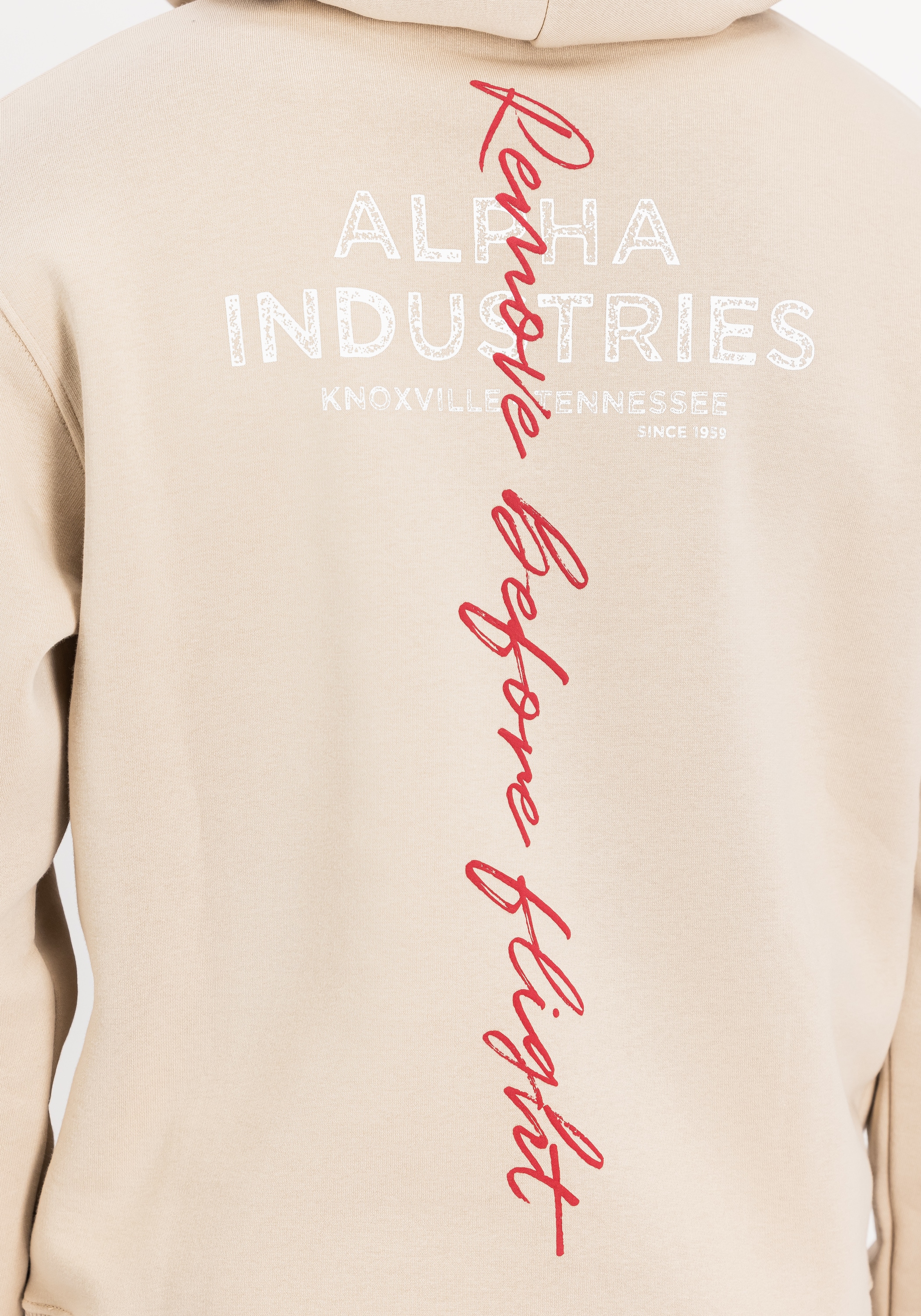 Alpha Industries Hoodie »Signature Backprint Hoodie«