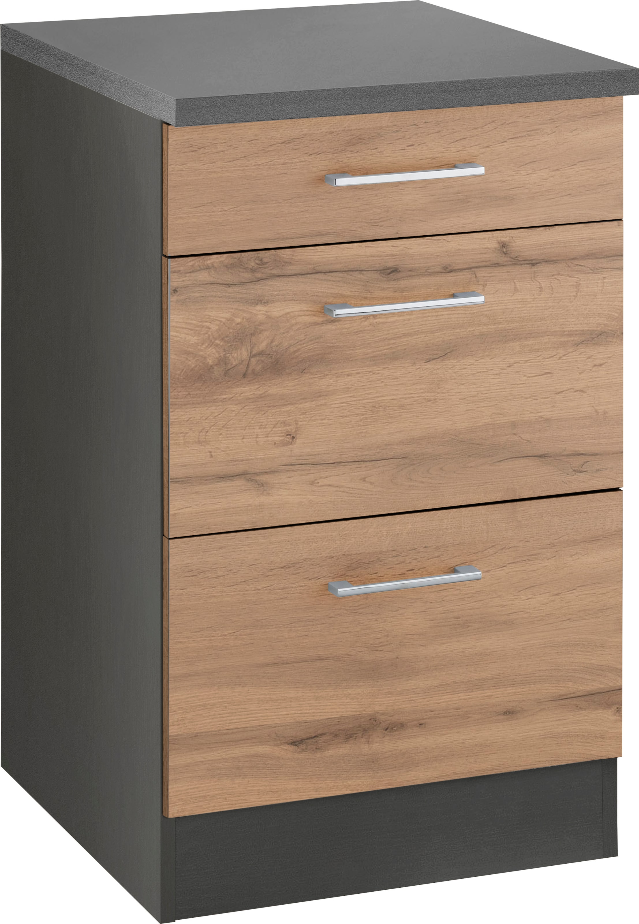 Auszugsunterschrank »KS-Colmar«, 50 cm, mit Metallgriff, alles sofort greifbar dank...