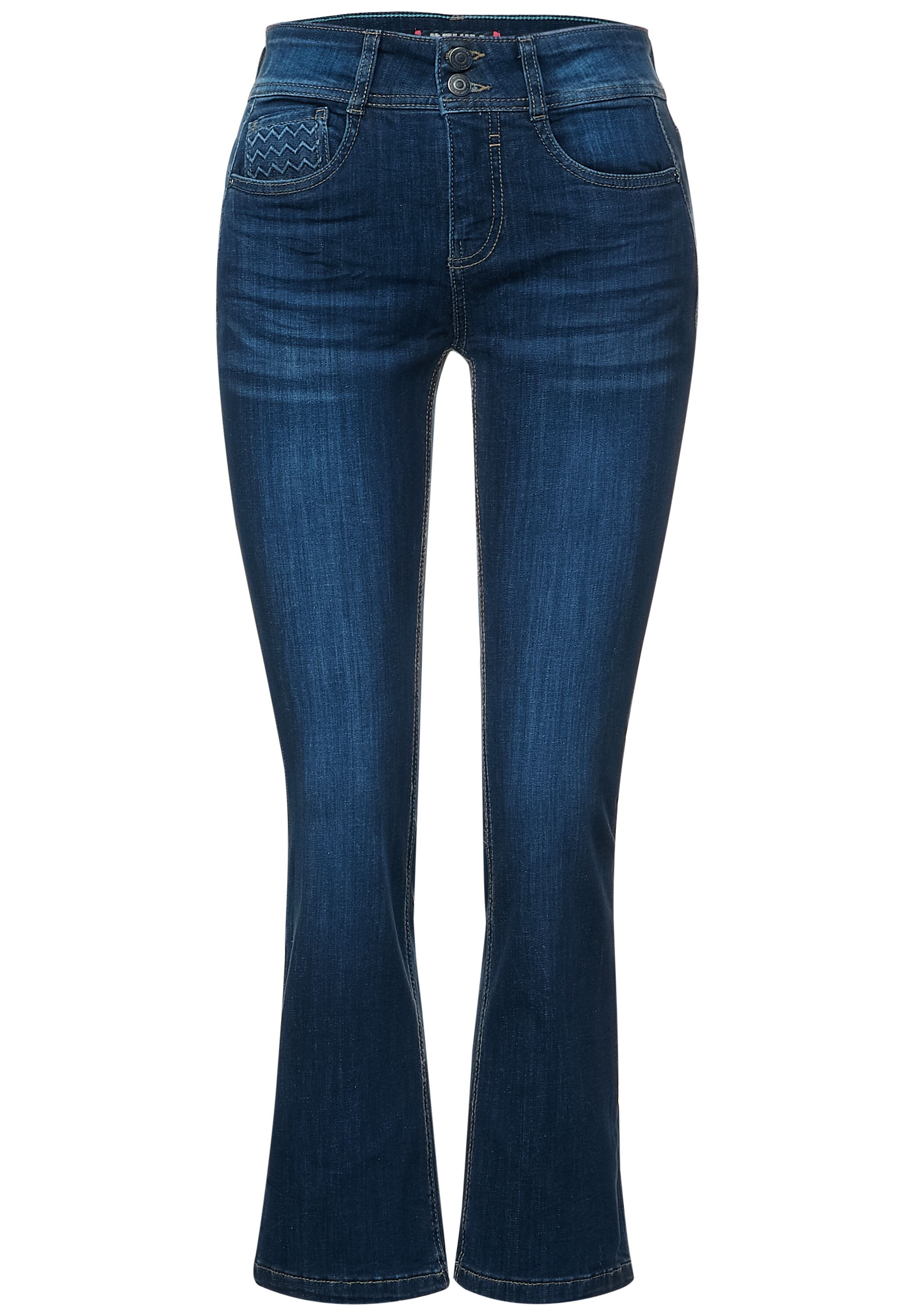 STREET ONE Bootcut-Jeans, 5-Pocket-Style