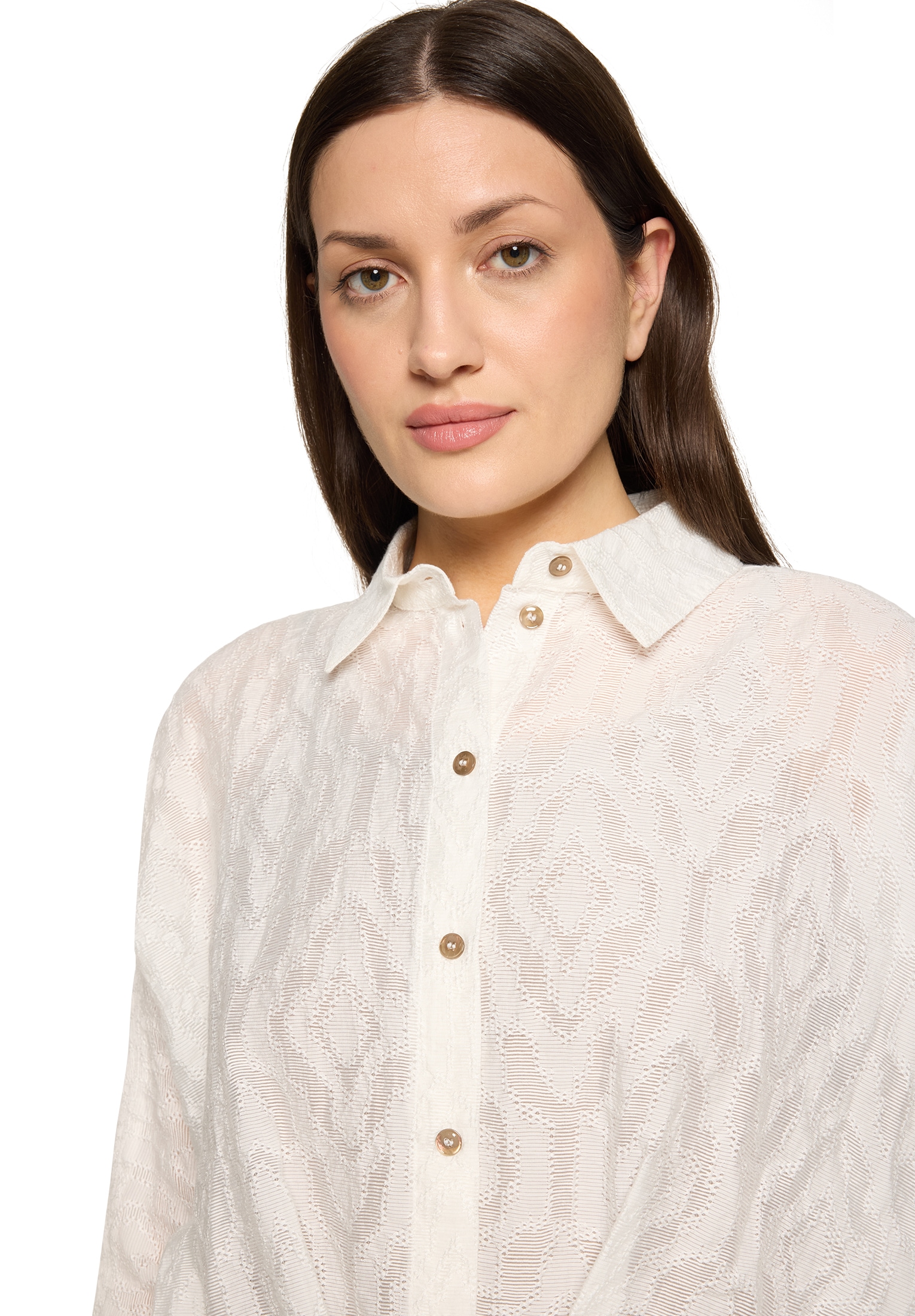 Cartoon Schlupfbluse »Damen mit Kragen«