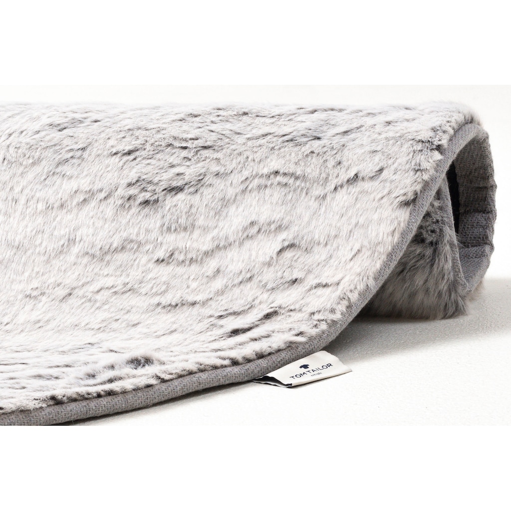 TOM TAILOR HOME Fellteppich »Furry«, rund