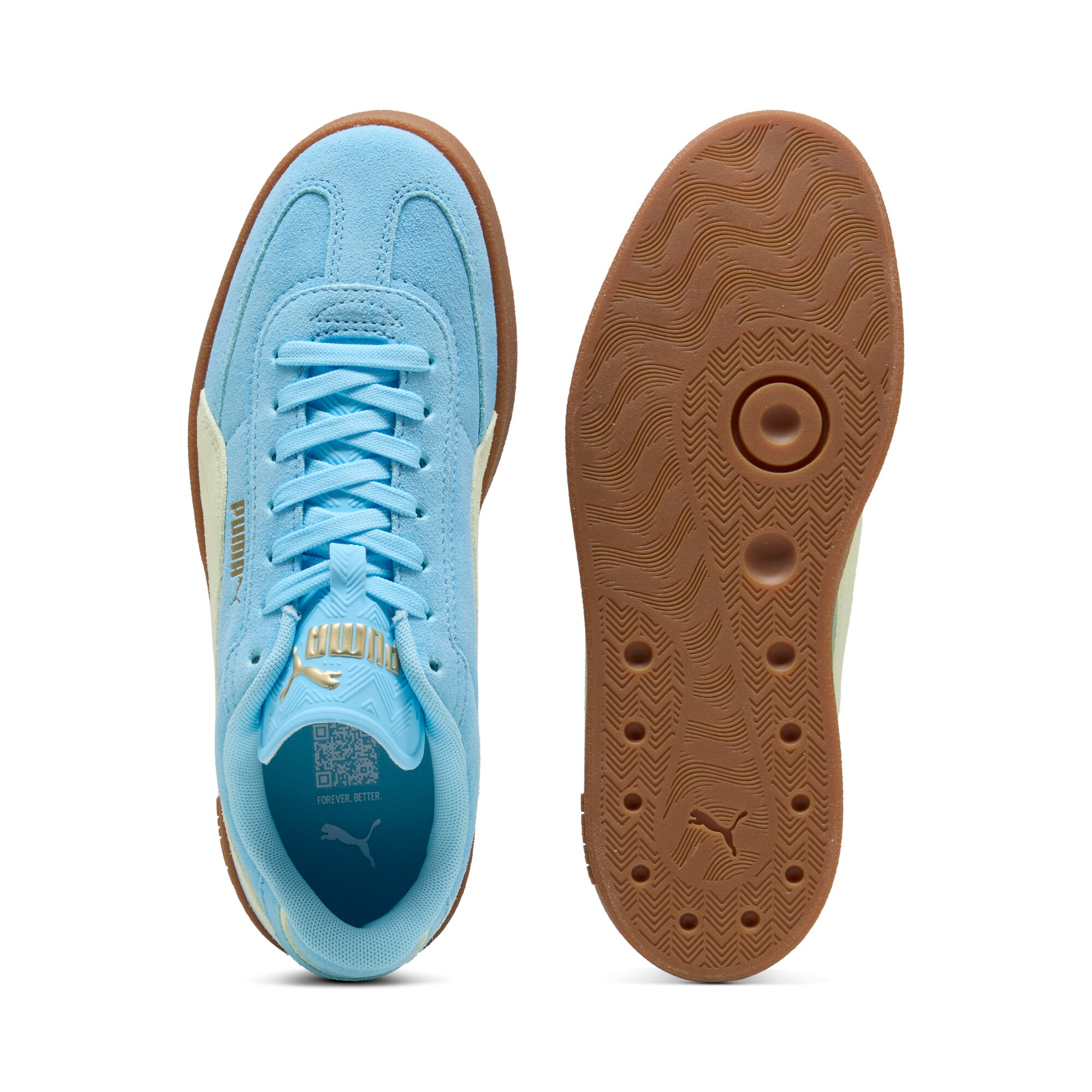 Puma Club II Era Suede Sneaker Blue 38.5 3