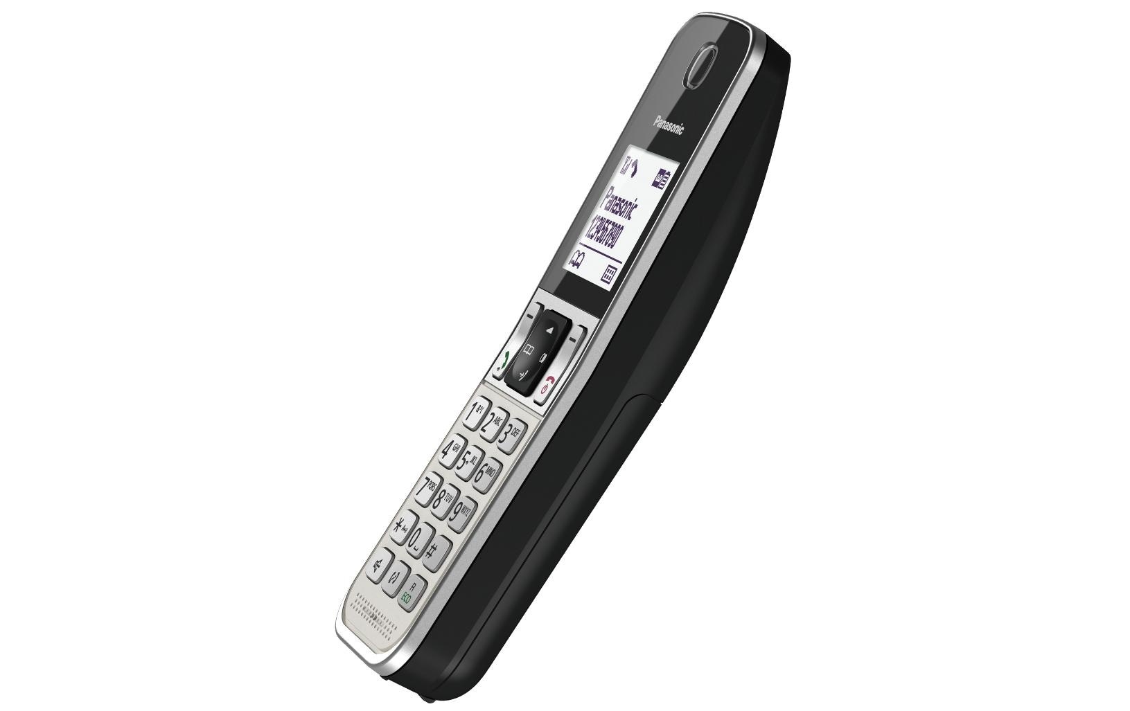 Panasonic Schnurloses DECT-Telefon »KX-TGD320SLW Schwarz/Silber« ( )