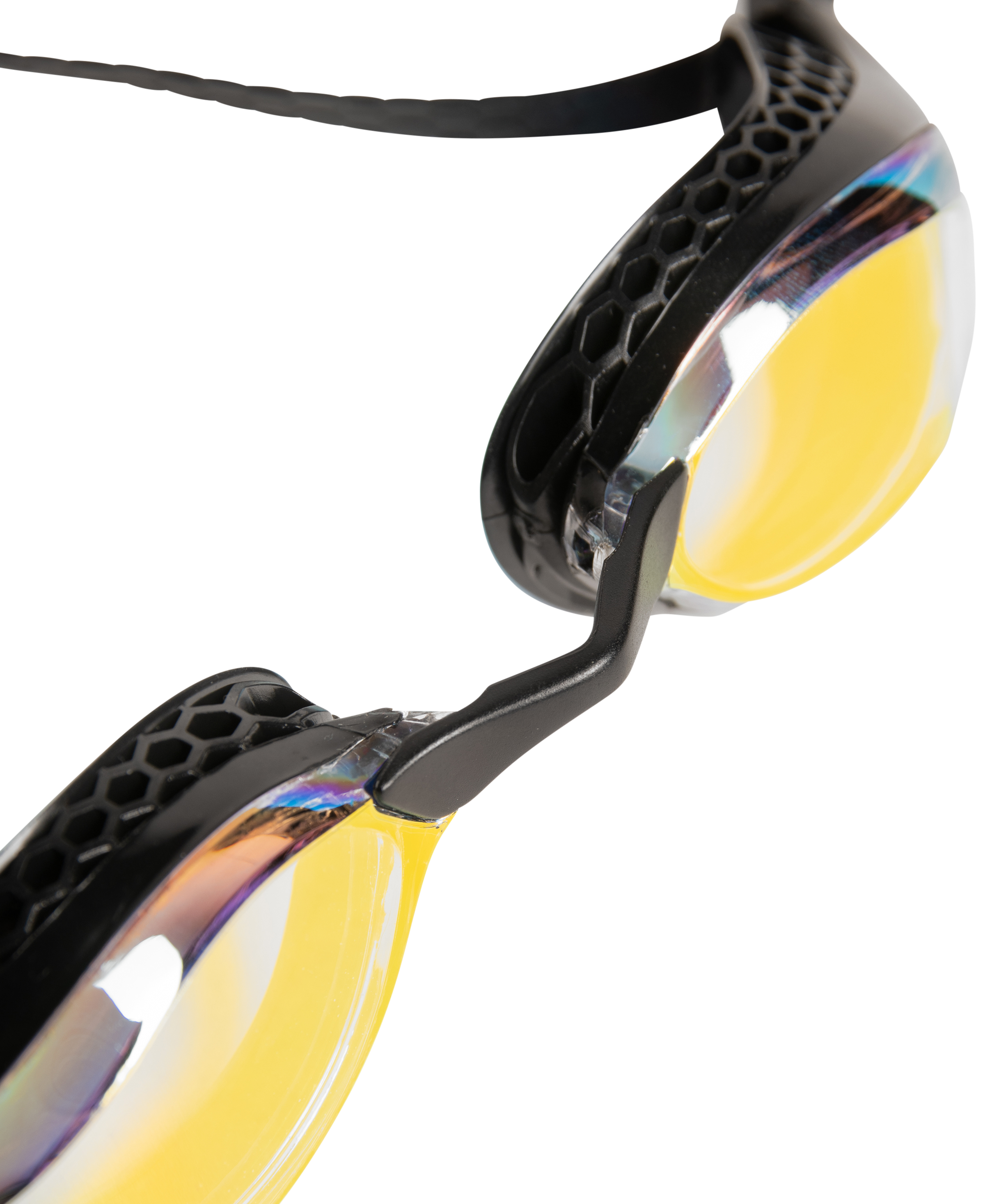 Arena Schwimmbrille »AIR-SPEED MIRROR« für Erwachsene, mit Honigwaben-Dichtungen, Anti-Fog-Beschichtung