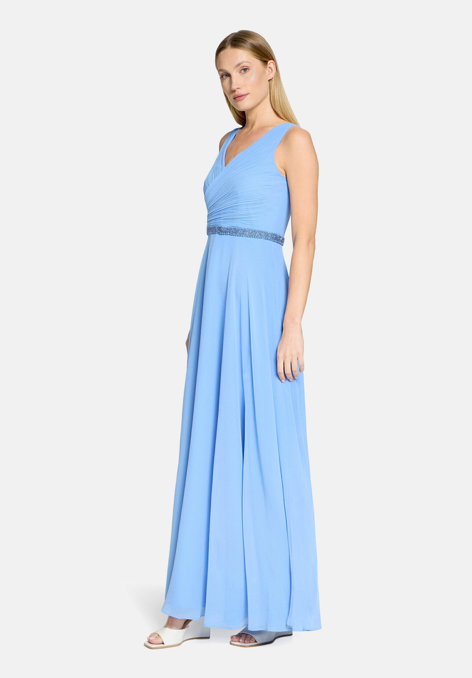 Vera Mont Abendkleid "Damen mit Plissee" Ohne Tasche Dekoelemente