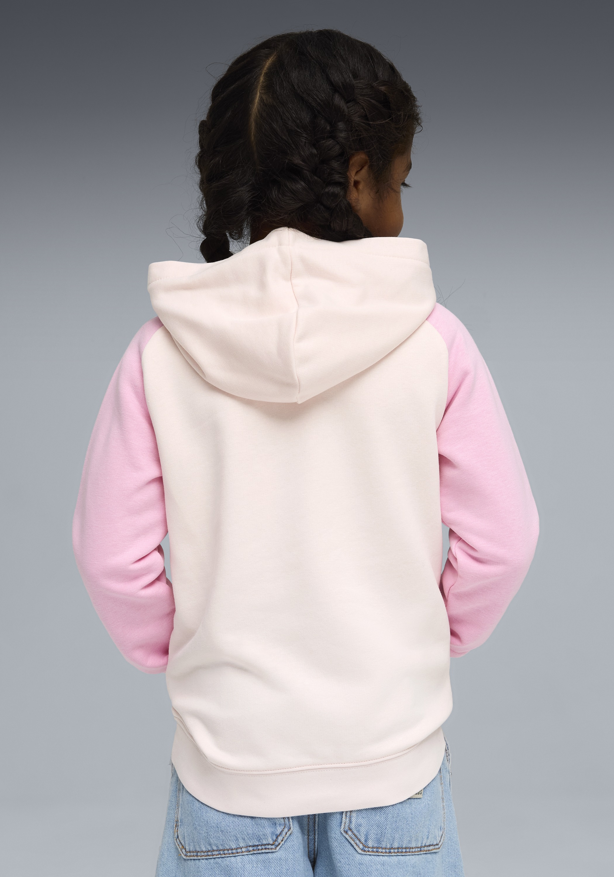 PUMA Kapuzensweatshirt »SUPER  HOODIE TR PS«, für Kinder, sportlicher Stil, mit Print-Applikation, mit Kapuze
