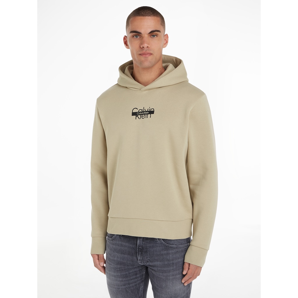 Calvin Klein Kapuzensweatshirt »CUT THROUGH LOGO HOODIE«