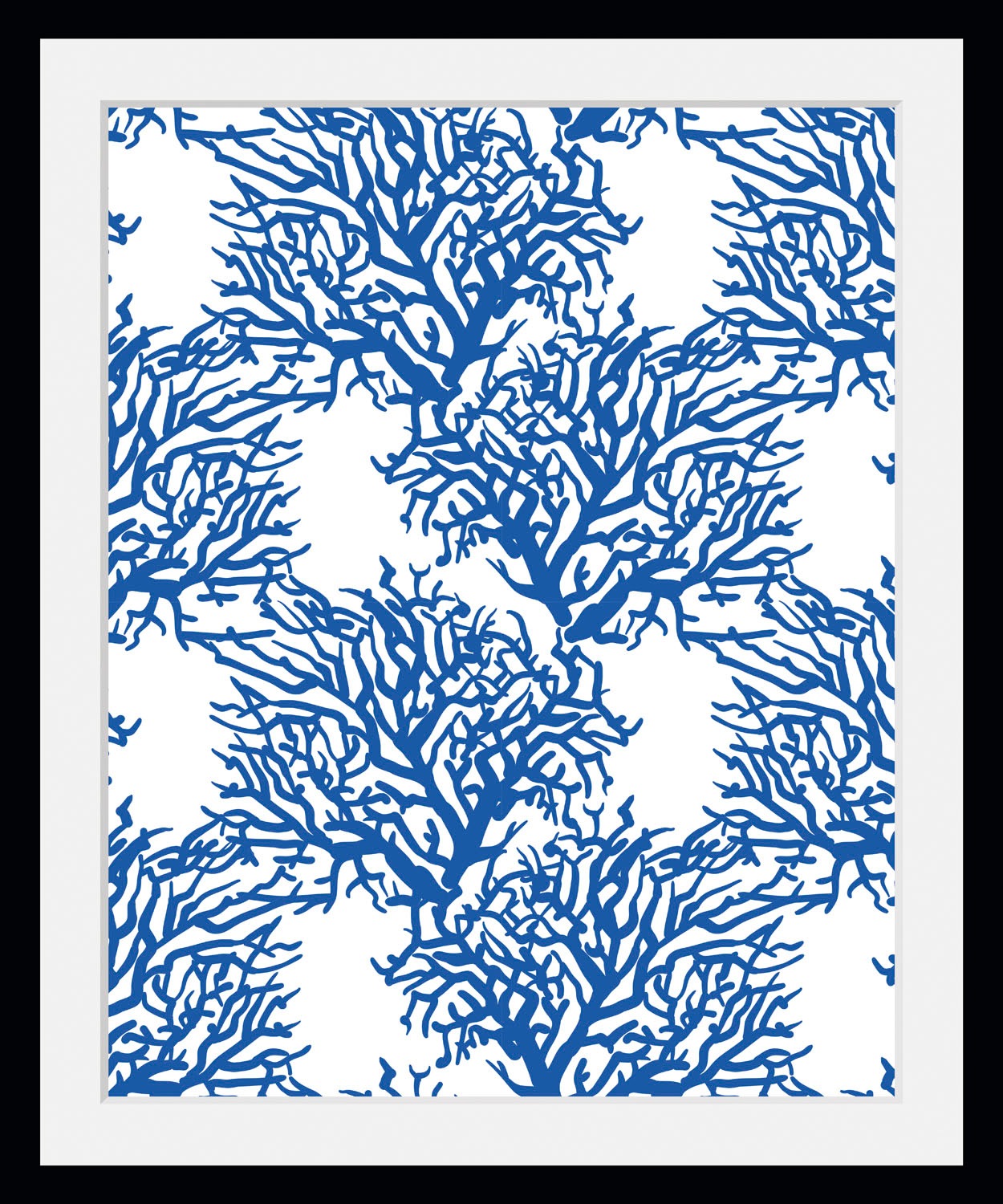 queence Bild »Marc«, Meer-Wassertiere-Kunst, (1 St.), HD Premium Poster-Druck inkl. Holzrahmen