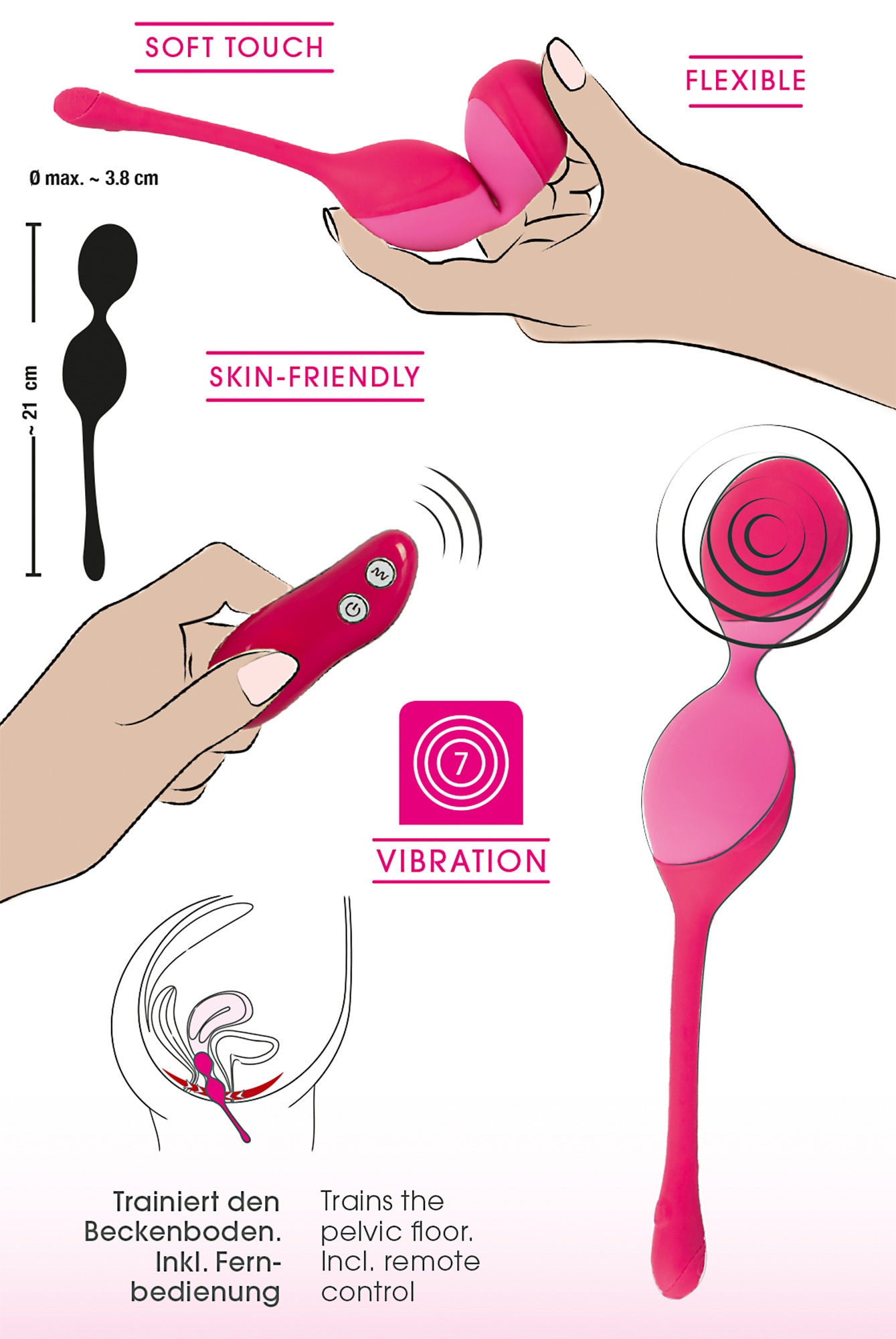 Sweet Smile Liebeskugeln »Liebeskugeln Loveballs remote controlled«