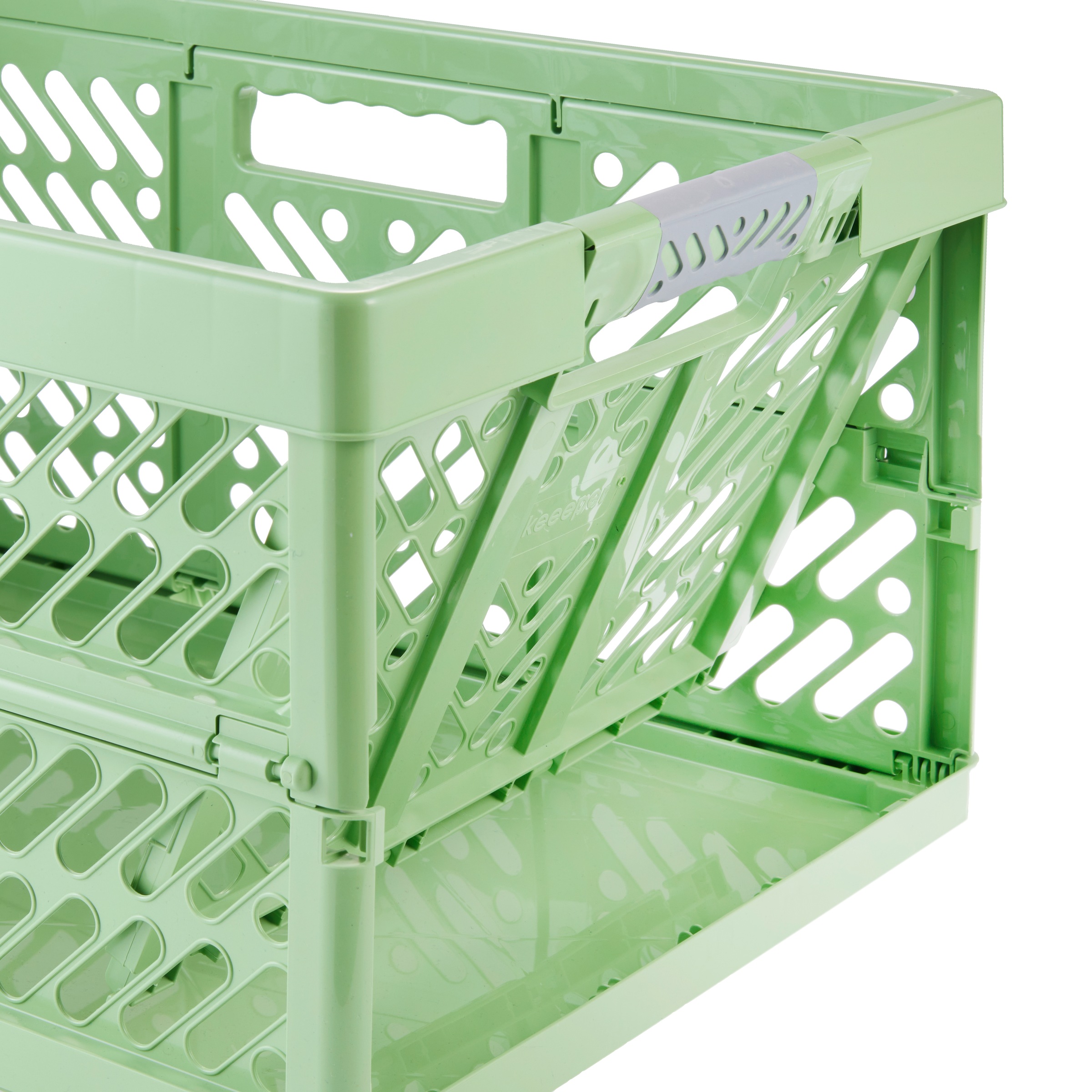 keeeper Klappbox »ben eco, Profi-Klappbox mit Softgriffen, 54 x 37 x 28 cm, 45 l«, (1 tlg.), Soft-Touch-Griffe, zusammenklappbar